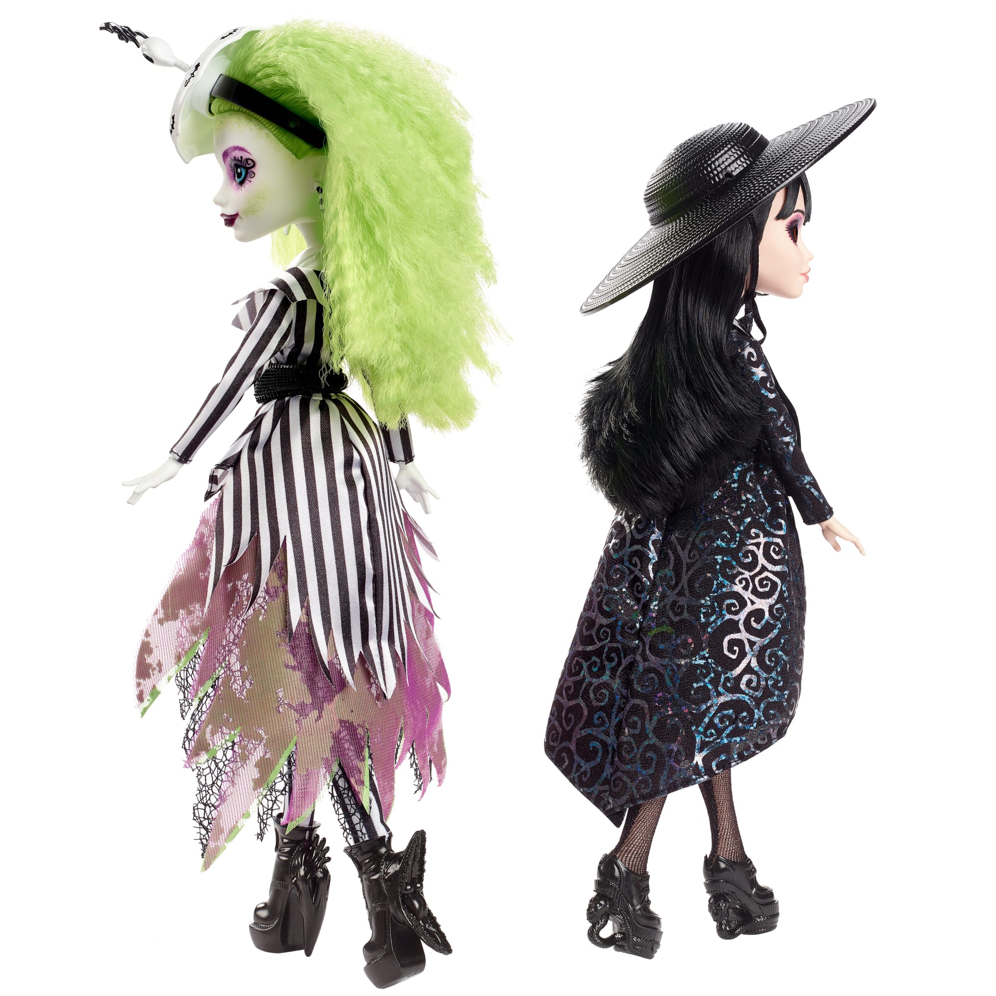 Beetlejuice & Lydia Deetz Monster High Skullector Doll 2-Pack - Image 2