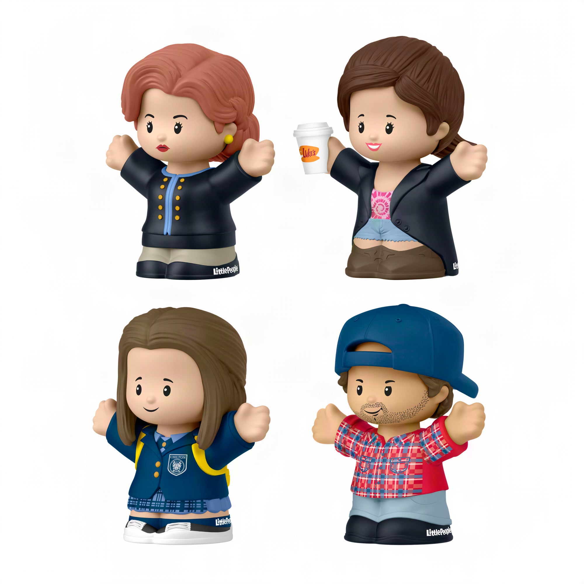 Little People Collector Gilmore Girls Tv Show Special Edition Set For Fans. 4 Figures - Image 3