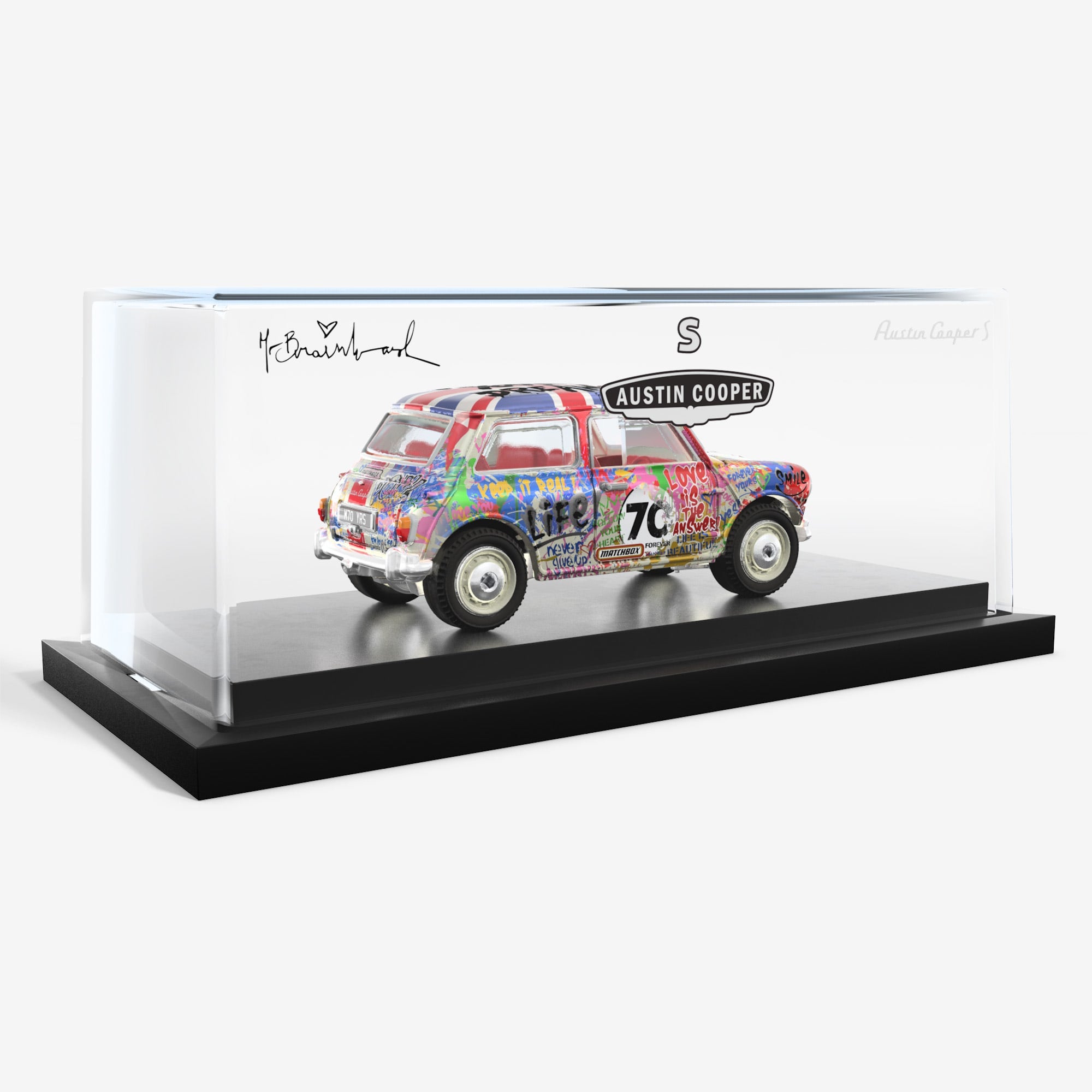 Matchbox x Mr Brainwash 1964 Austin Mini Cooper S - Image 7