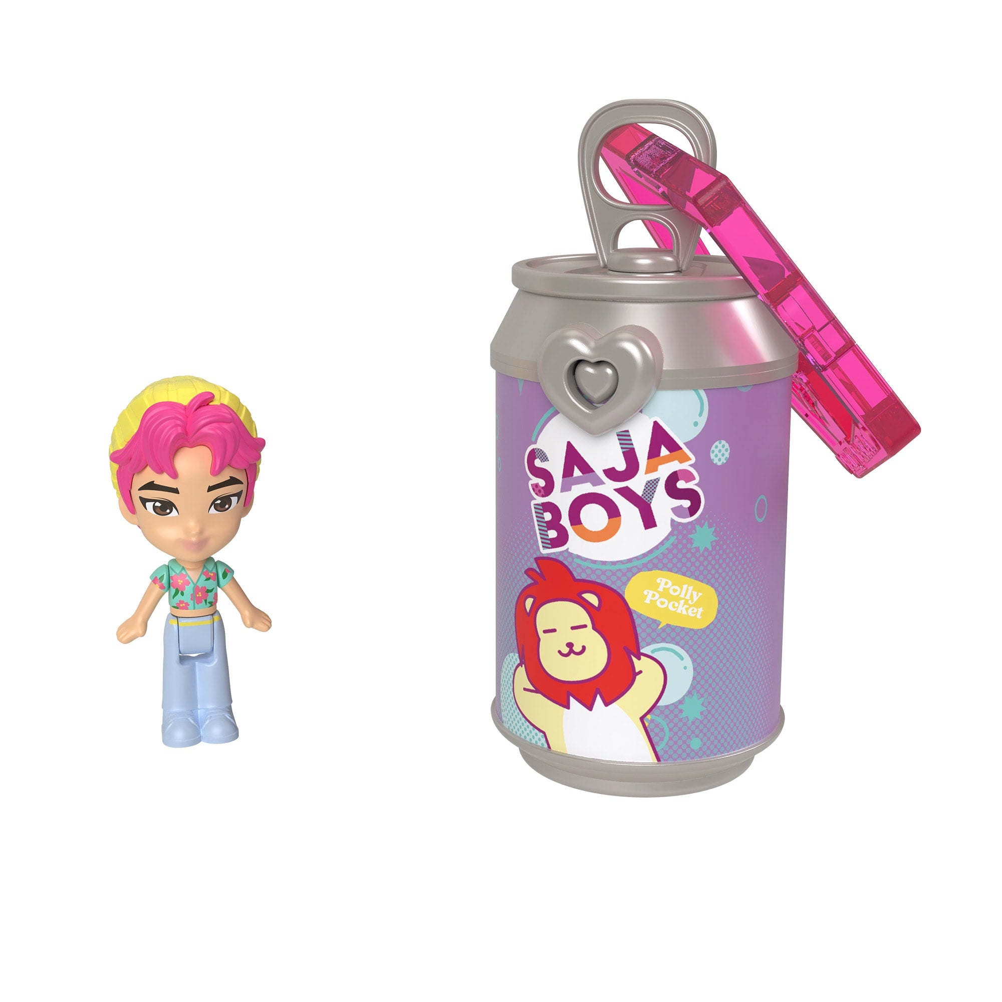 Polly Pocket x KPop Demon Hunters Saja Boys 5-Pack - Image 5