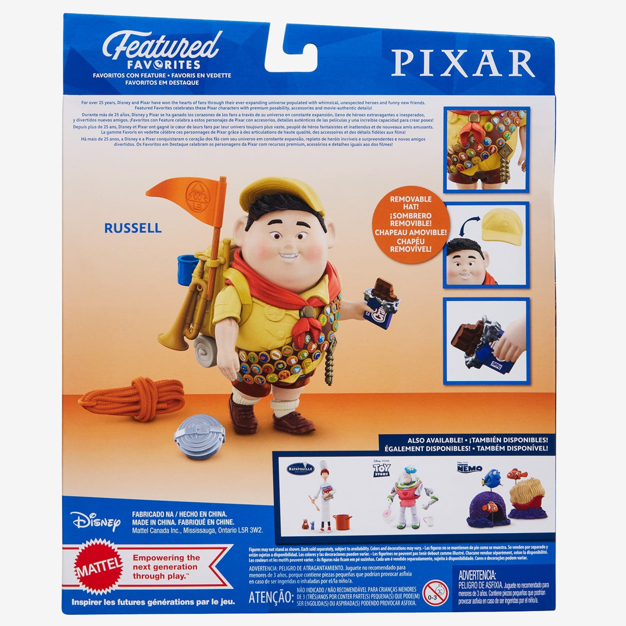 Pixar Featured Favorites Russell Figure - Image 7