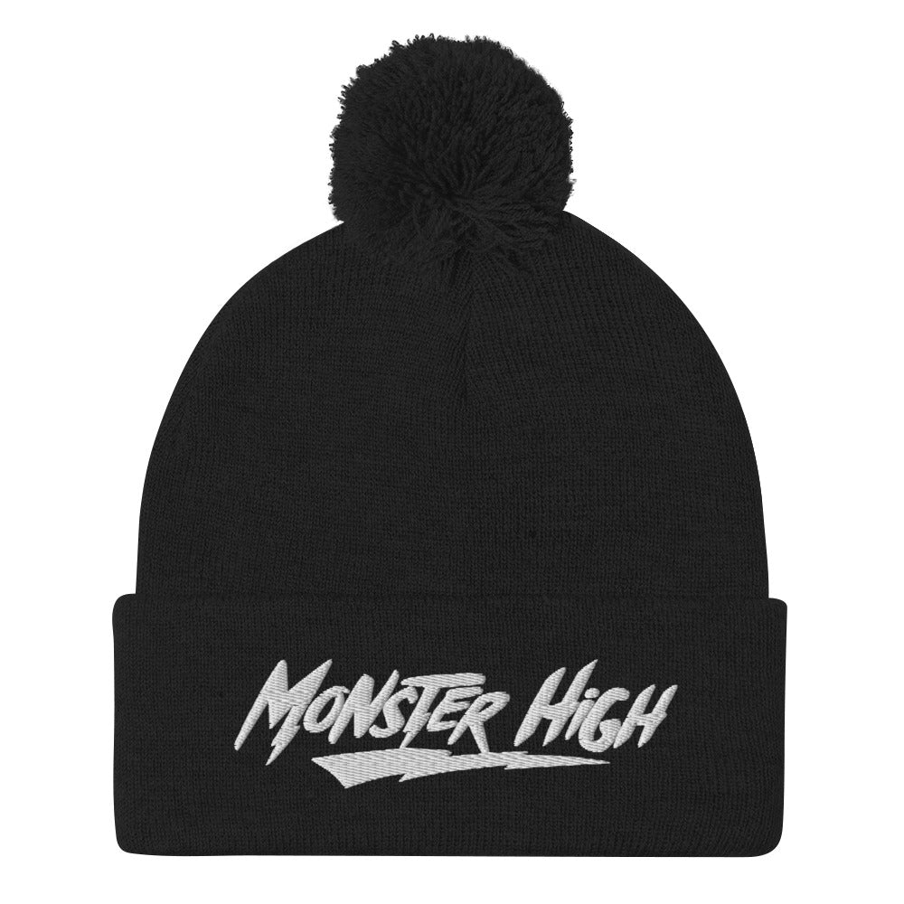 Monster High Logo Pom Pom Beanie - Image 2