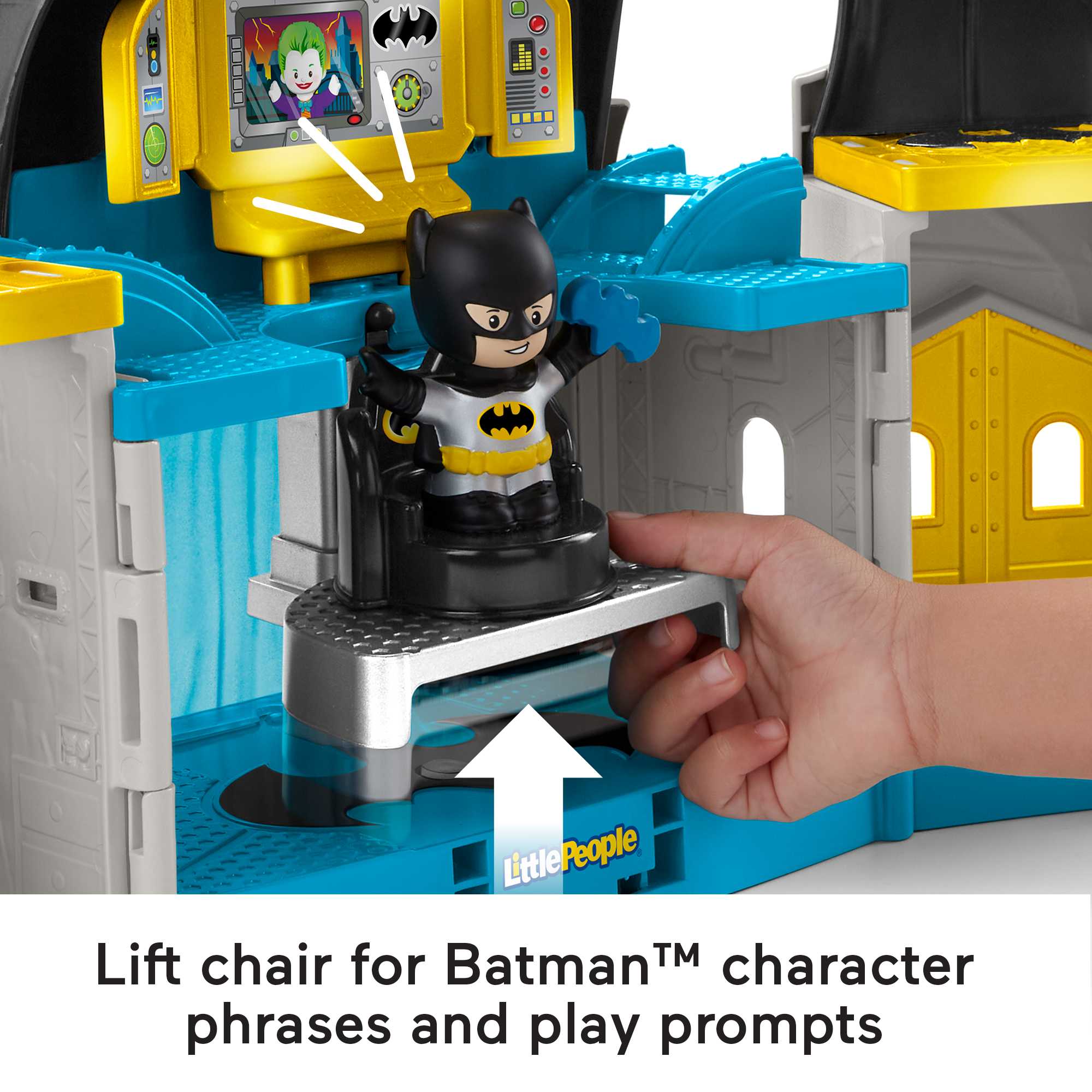 Fisher-Price Little People DC Super Friends Deluxe Batcave - Image 4