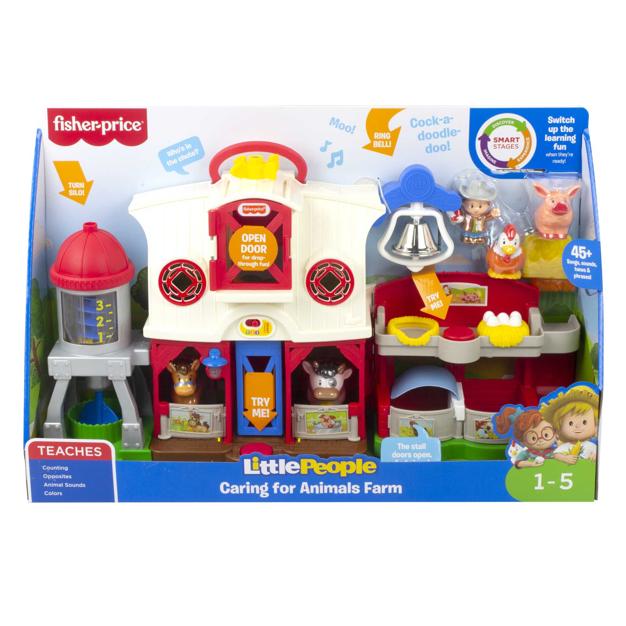Fisher-Price Little People Les Animaux de La Ferme Version Anglaise et Française - Image 6
