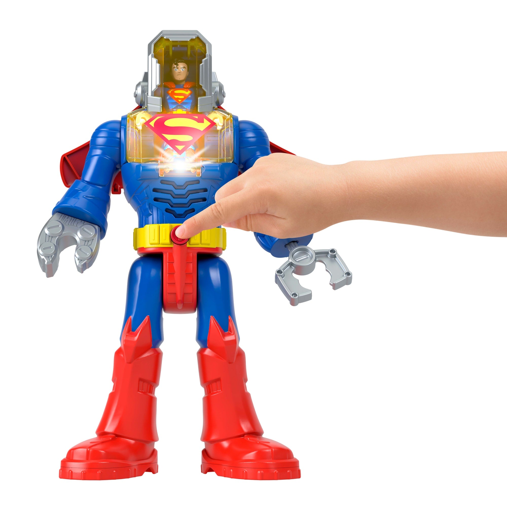 Imaginext DC Super Friends Figura de Ação Superman Insider - Image 2