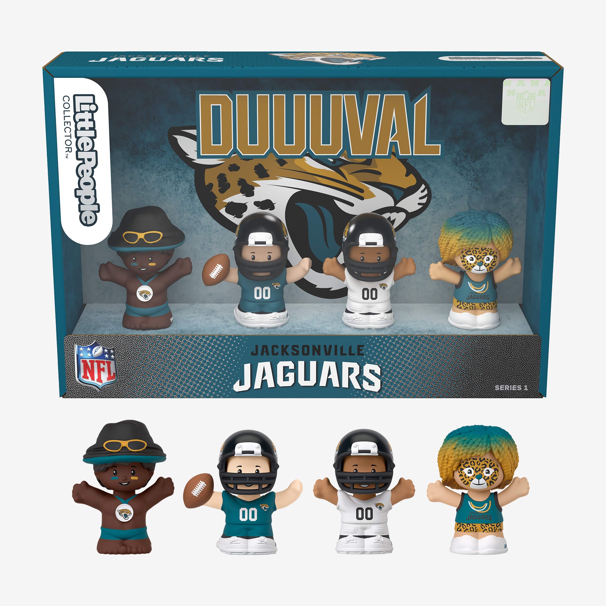 Little People Collector x NFL Jacksonville Jaguars Set - Image 3