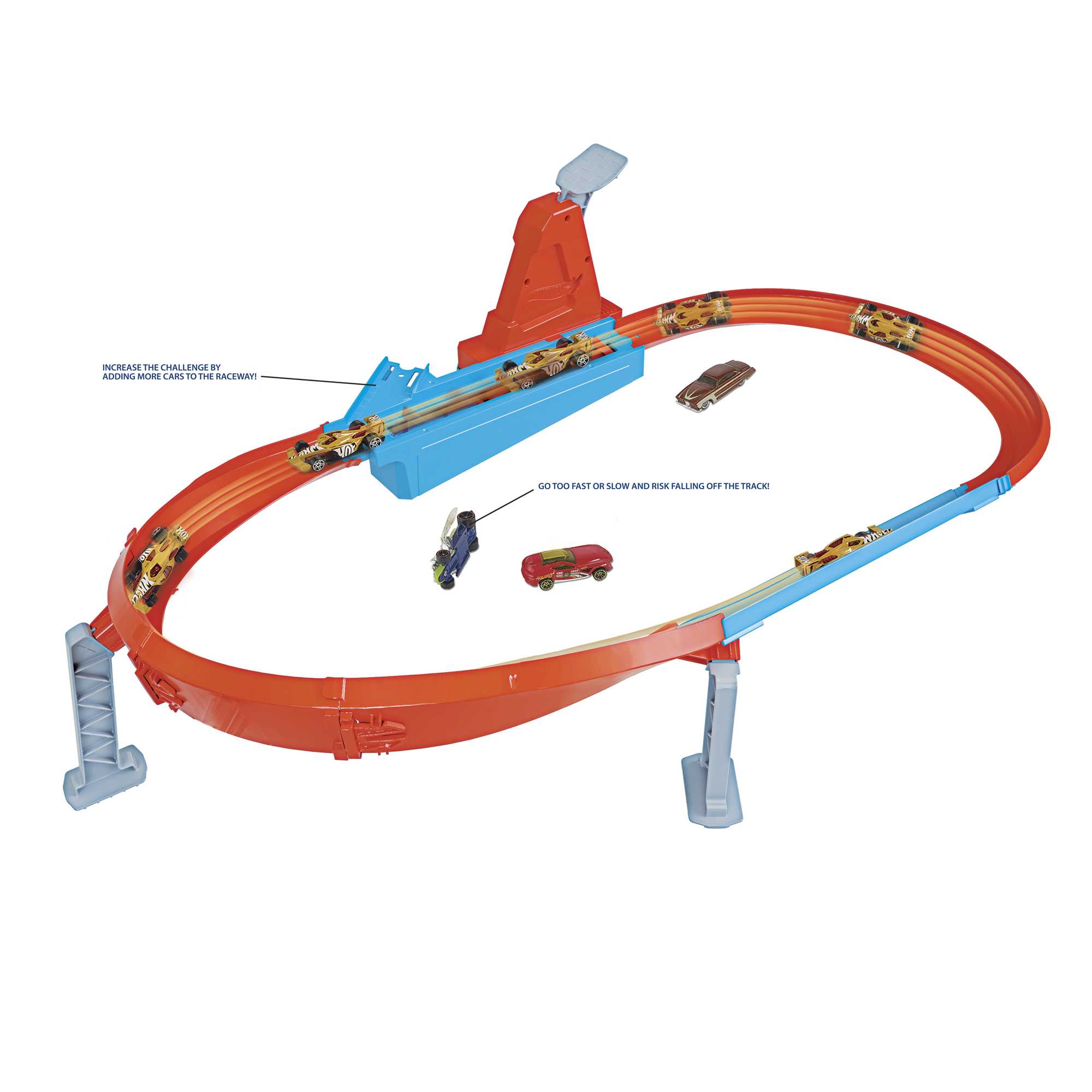 Hot Wheels Rapid Raceway Champion Play Set - Image 3
