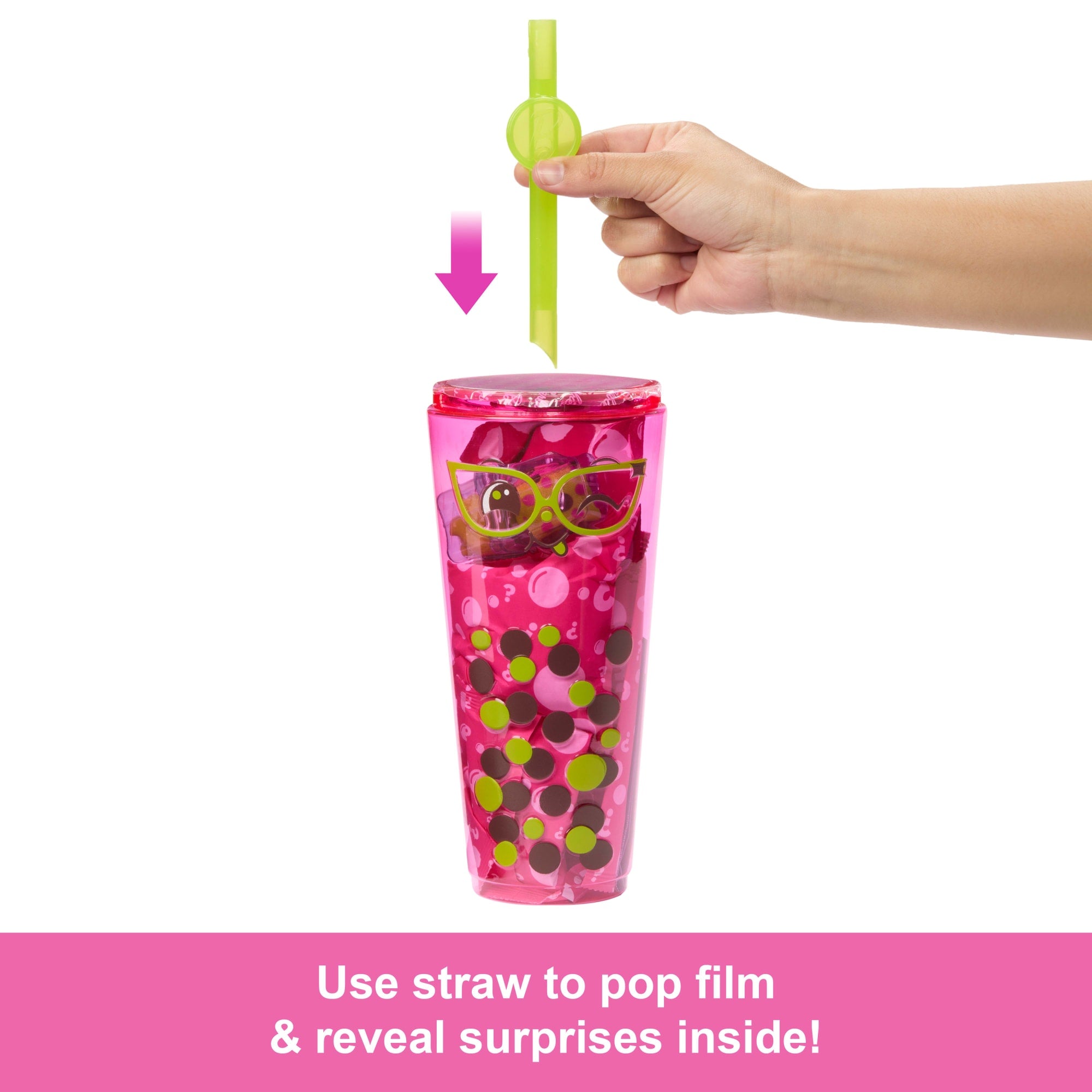 Barbie Pop Reveal Bubble Tea Series Fashion Doll & Accessories Set With 8 Surprises - Image 3