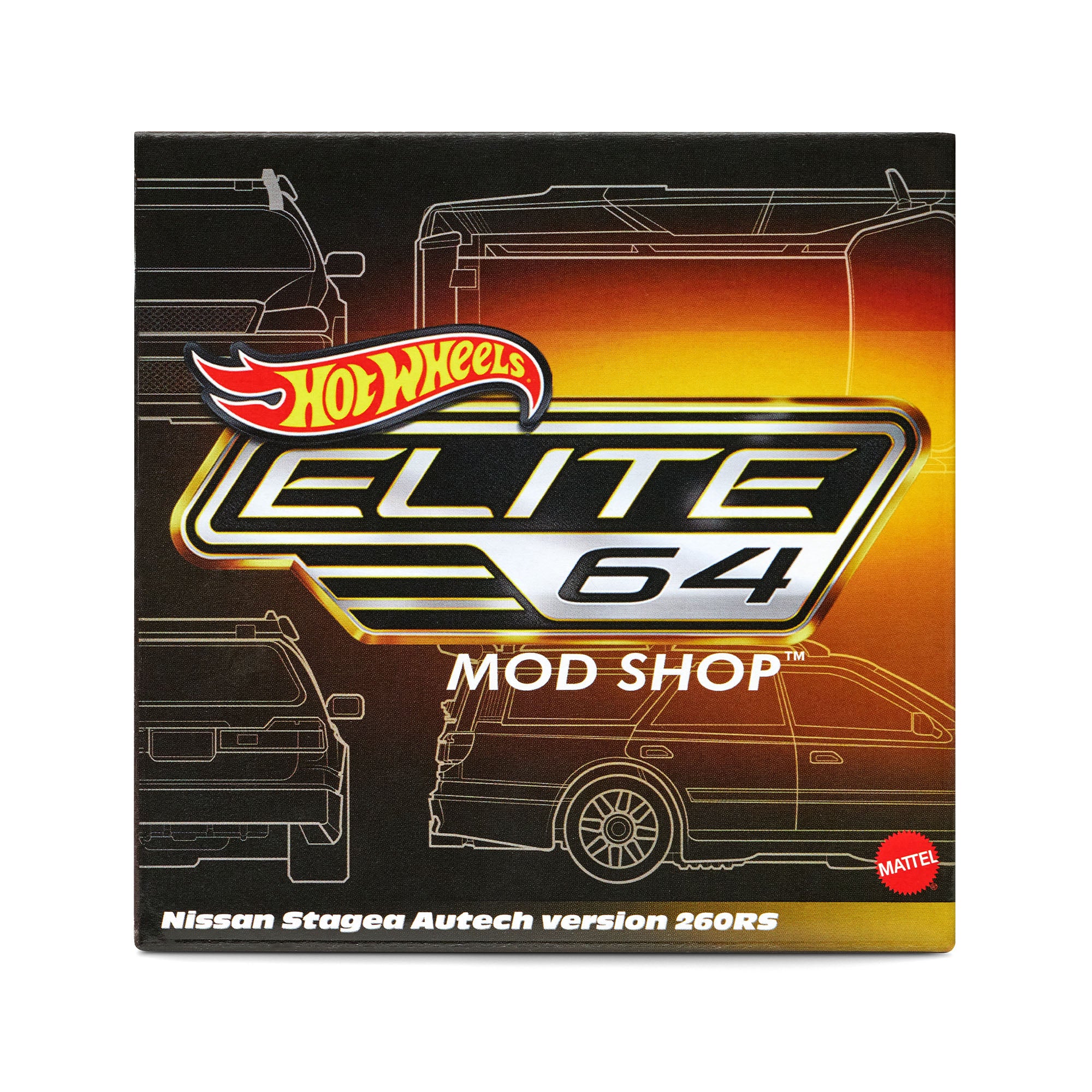 Hot Wheels Elite 64 Mod Shop Nissan Stagea - Image 11