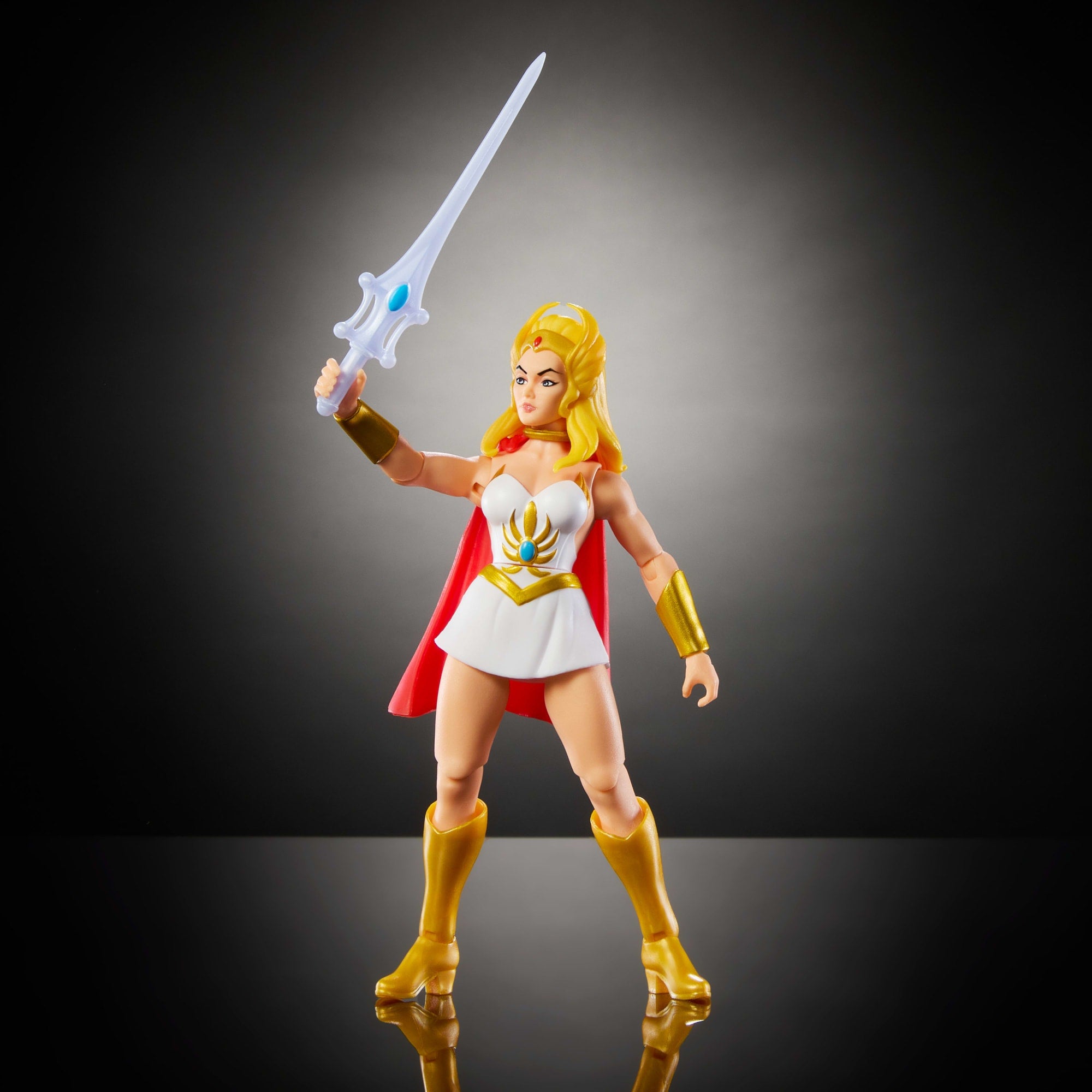 Masters of the Universe Origins Figura de Acción Cartoon Collection She-Ra de 5.5 pulgadas - Image 3