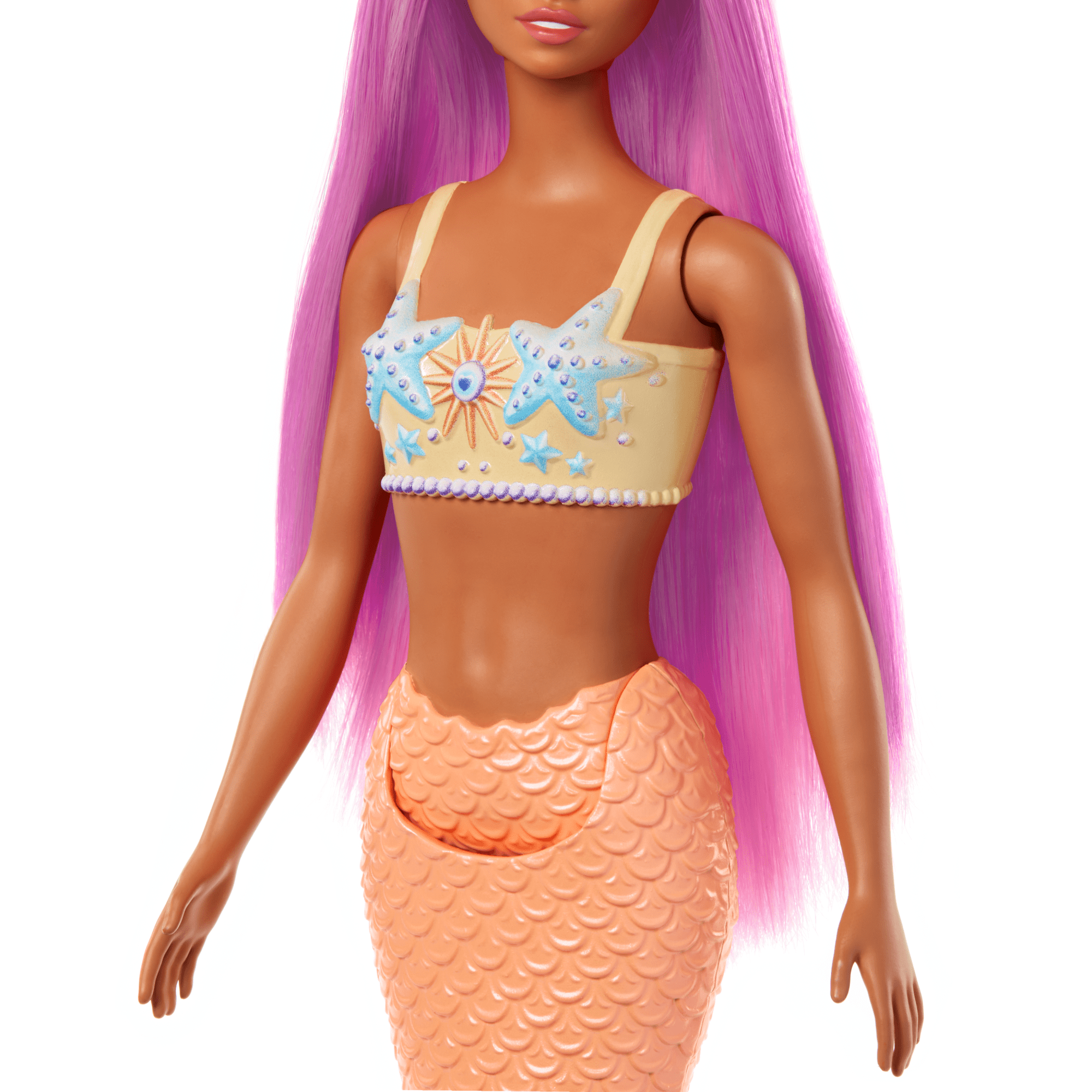 Barbie-Poupées Sirènes Avec Cheveux et Nageoire Colorés et Serre-Tête - Image 4