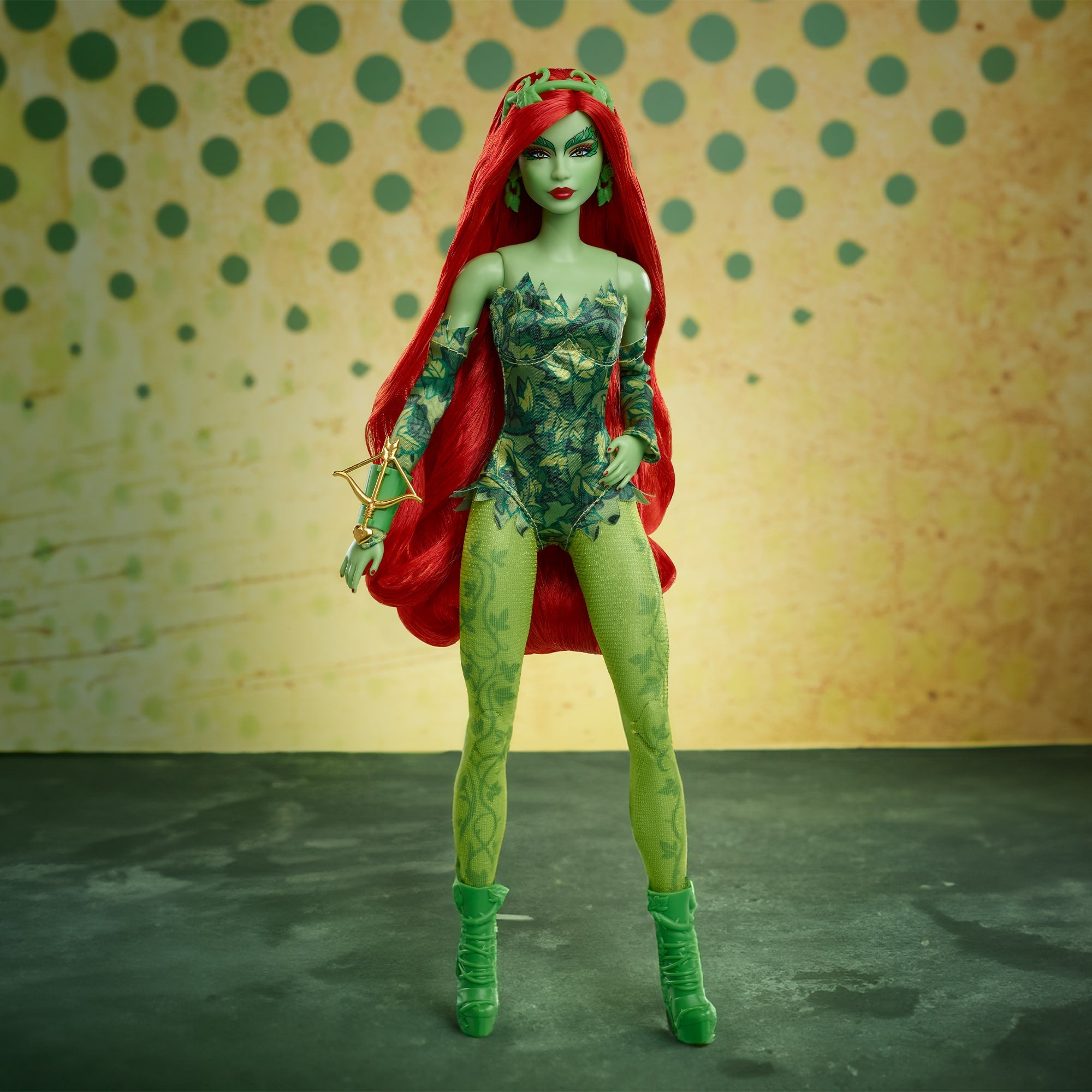 Poison Ivy Barbie Doll - Image 10