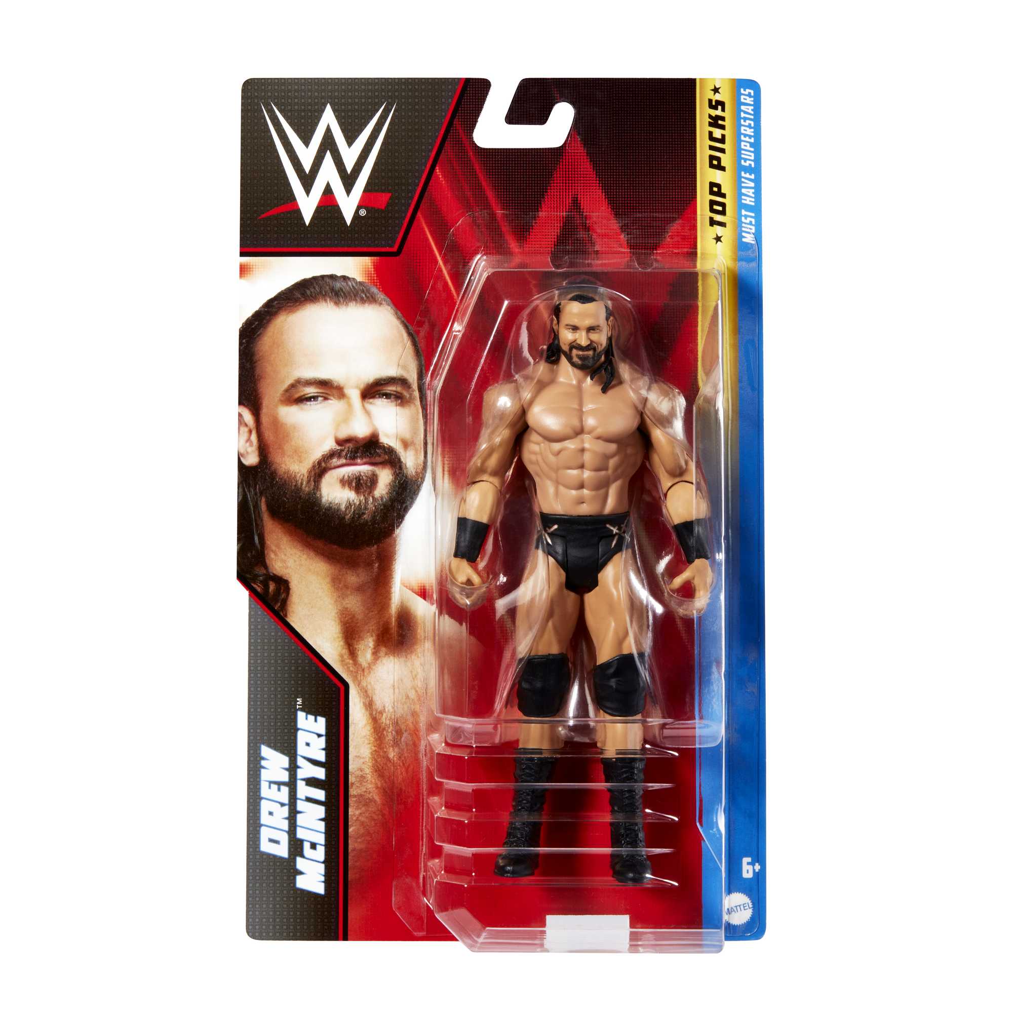 WWE Top Picks Action Figures. 6-Inch Collectible Superstars With Articulation - Image 6