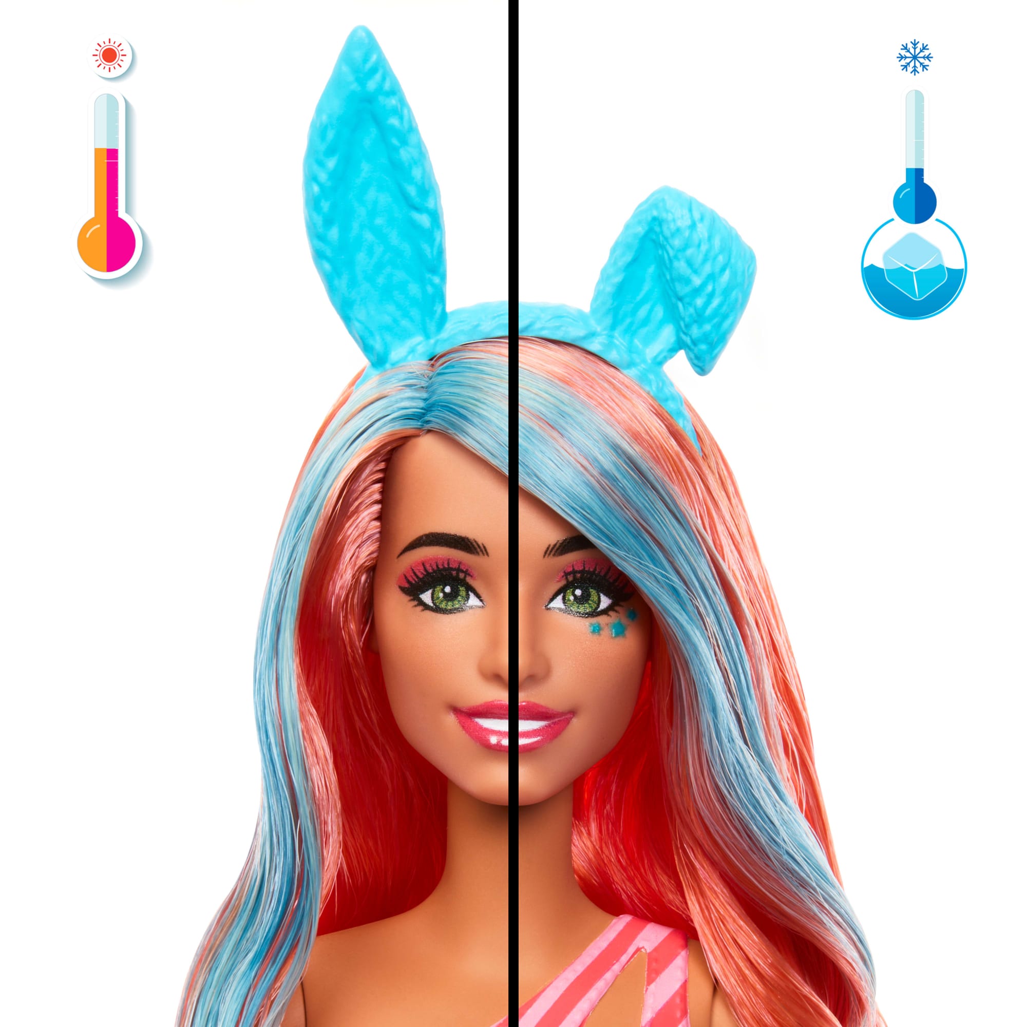 Barbie Pop Reveal Série Frappés Poupée Parfumée et Acc. Chatonne - Image 5