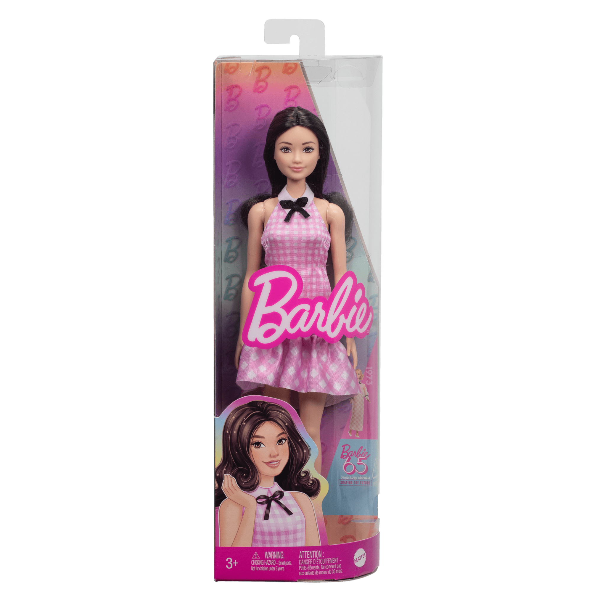 Barbie Fashionista Muñeca Vestido de Cuadros Rosa - Image 6