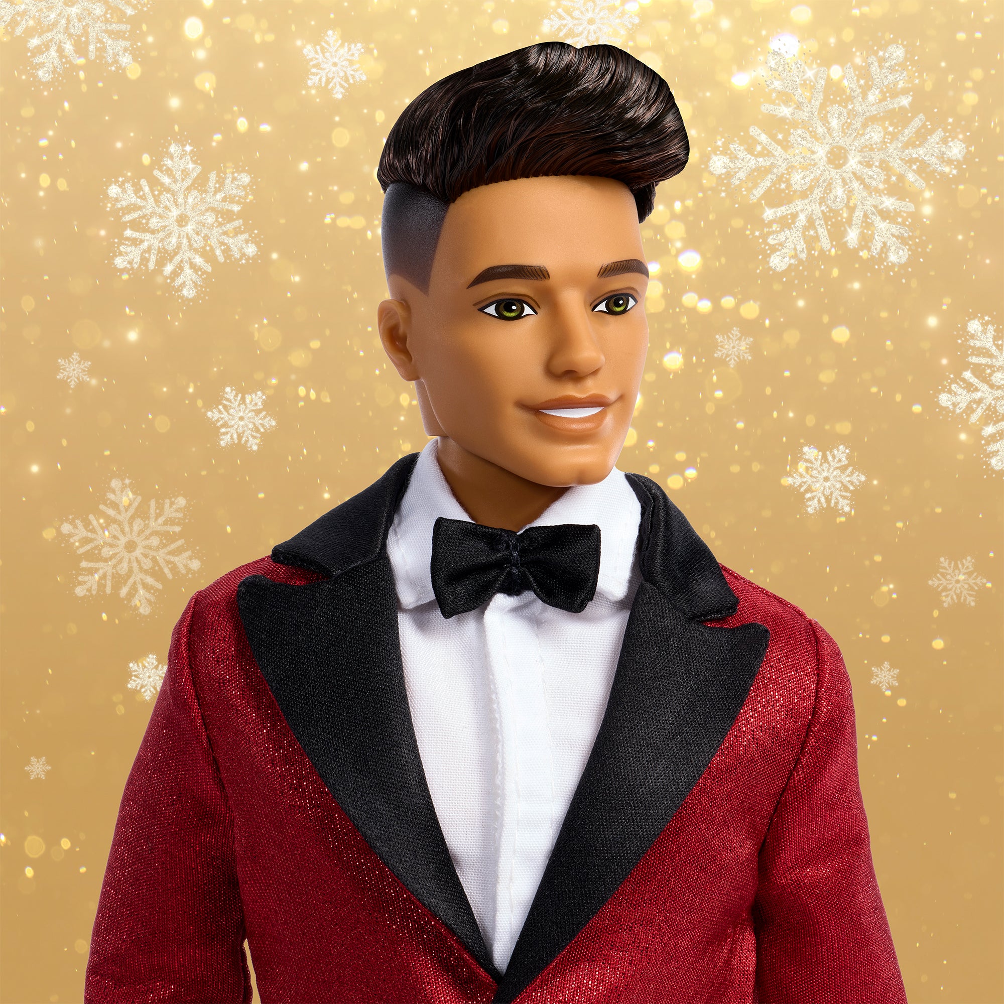 Barbie Signature 2026 Holiday Ken Doll with Black Hair - Image 3