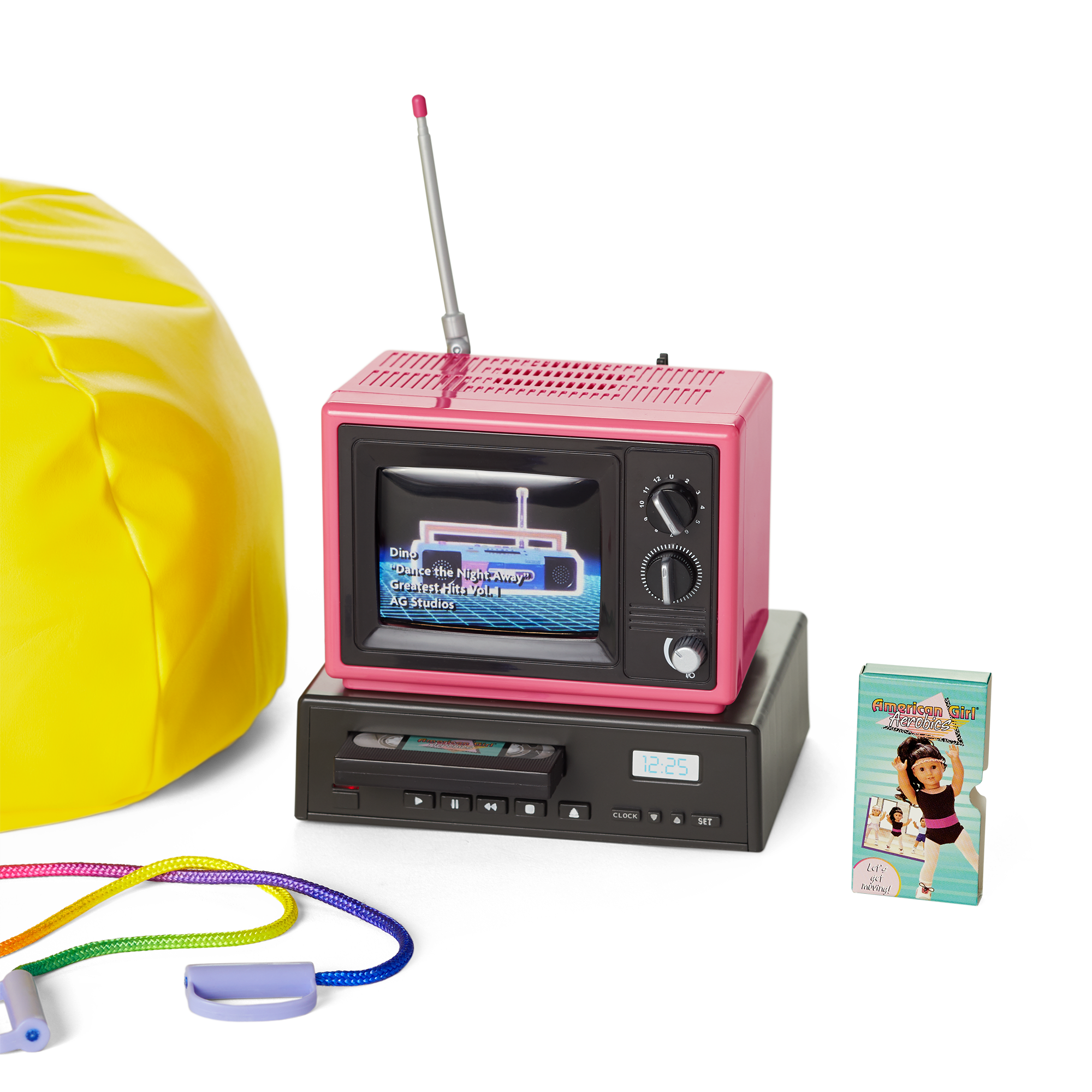 Courtney's™ TV & Fitness Accessories for 18-inch Dolls (Historical Characters) - Image 3