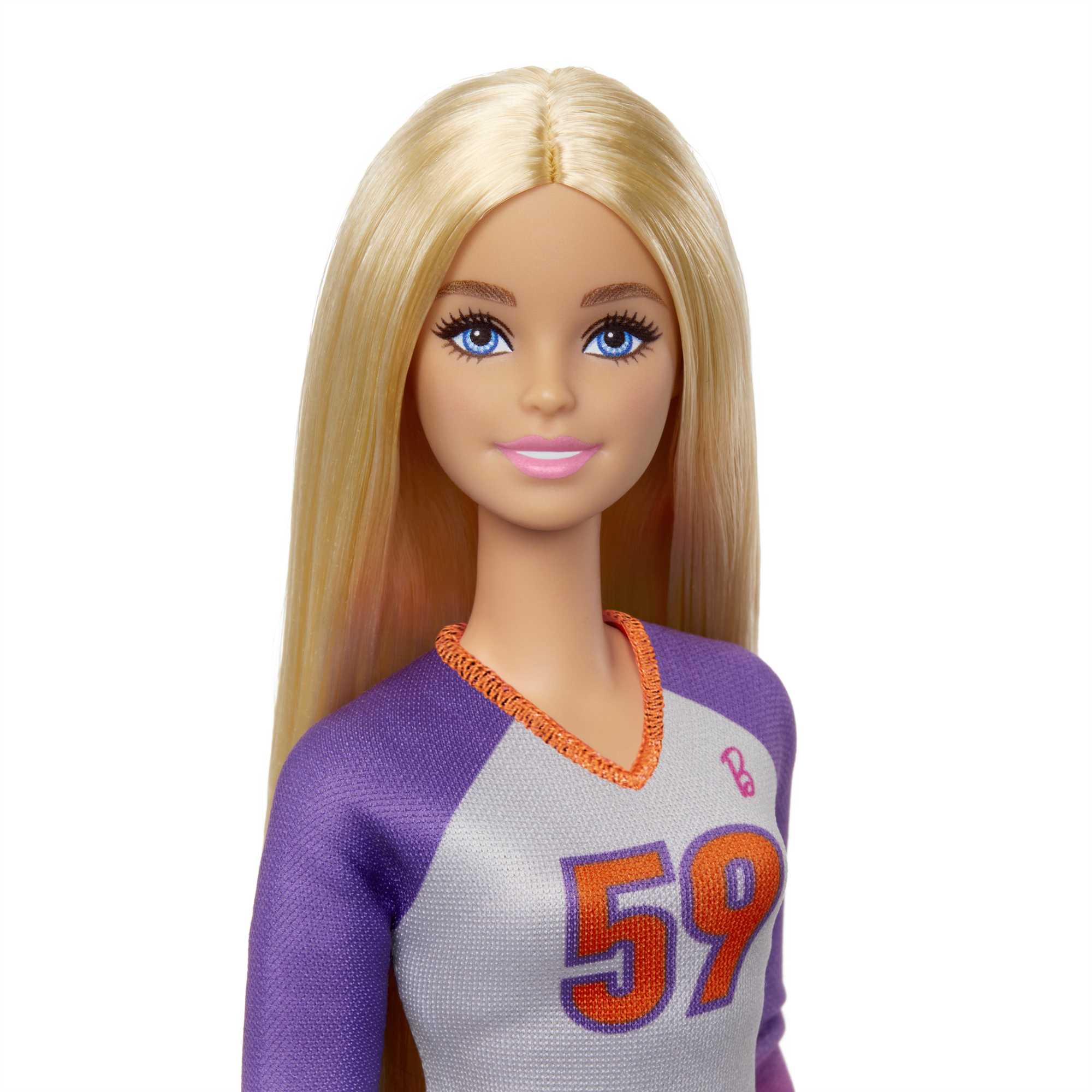 Barbie®-Métiers-Poupée Barbie® Articulée Joueuse de Volleyball - Image 3