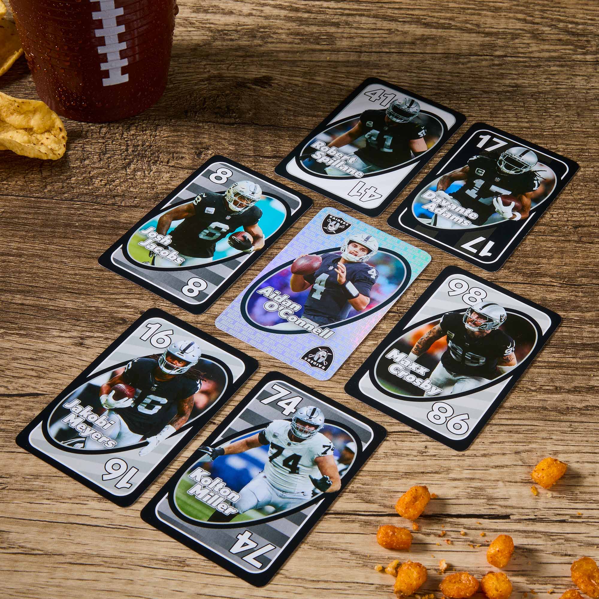 UNO Fandom NFL Las Vegas Raiders Game Deck - Image 6
