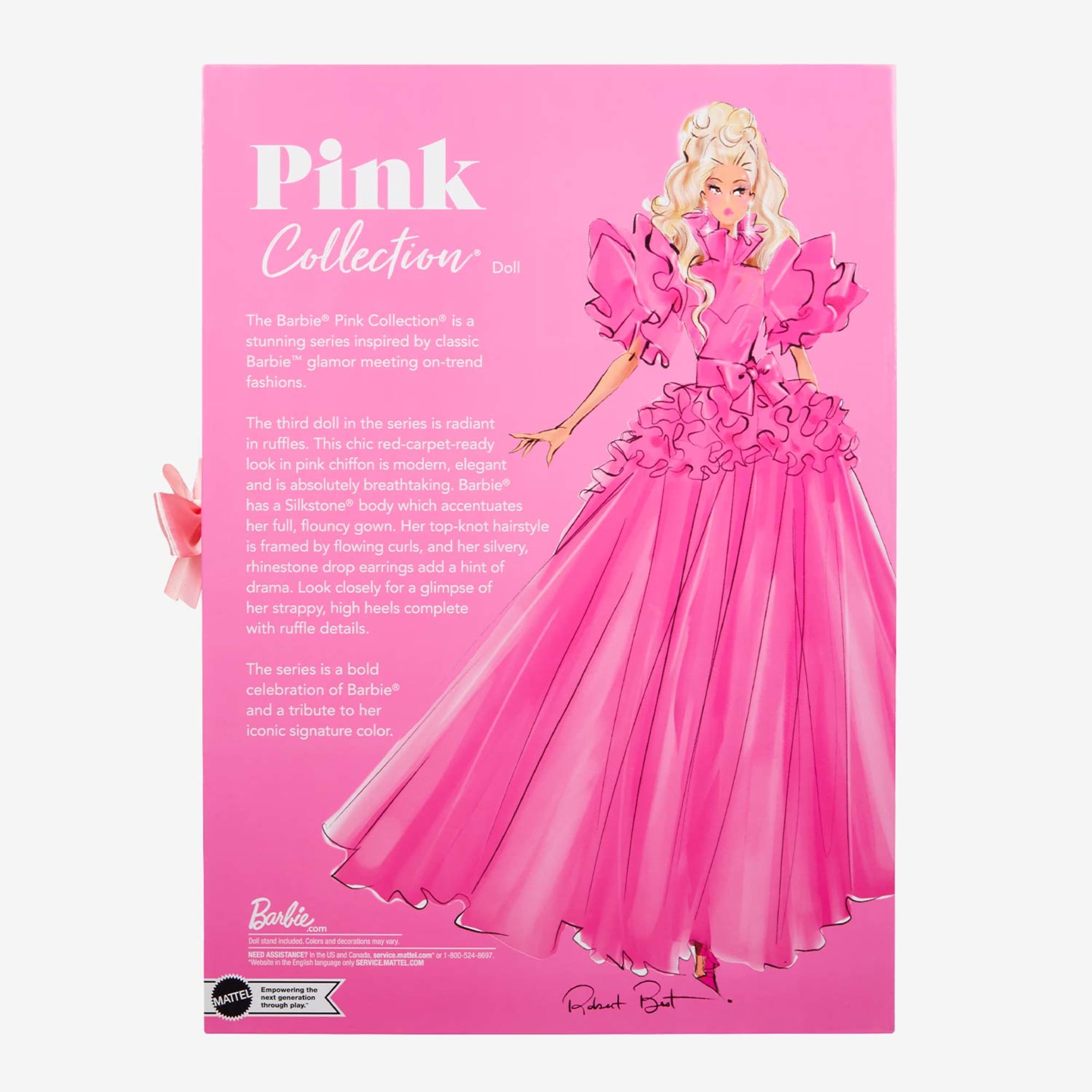 Barbie Pink Collection Doll 3 - Image 7