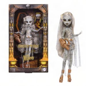 Monster High X Universal Monsters The Mummy Collector Doll With Wrap Dress & Sarcophagus Purse