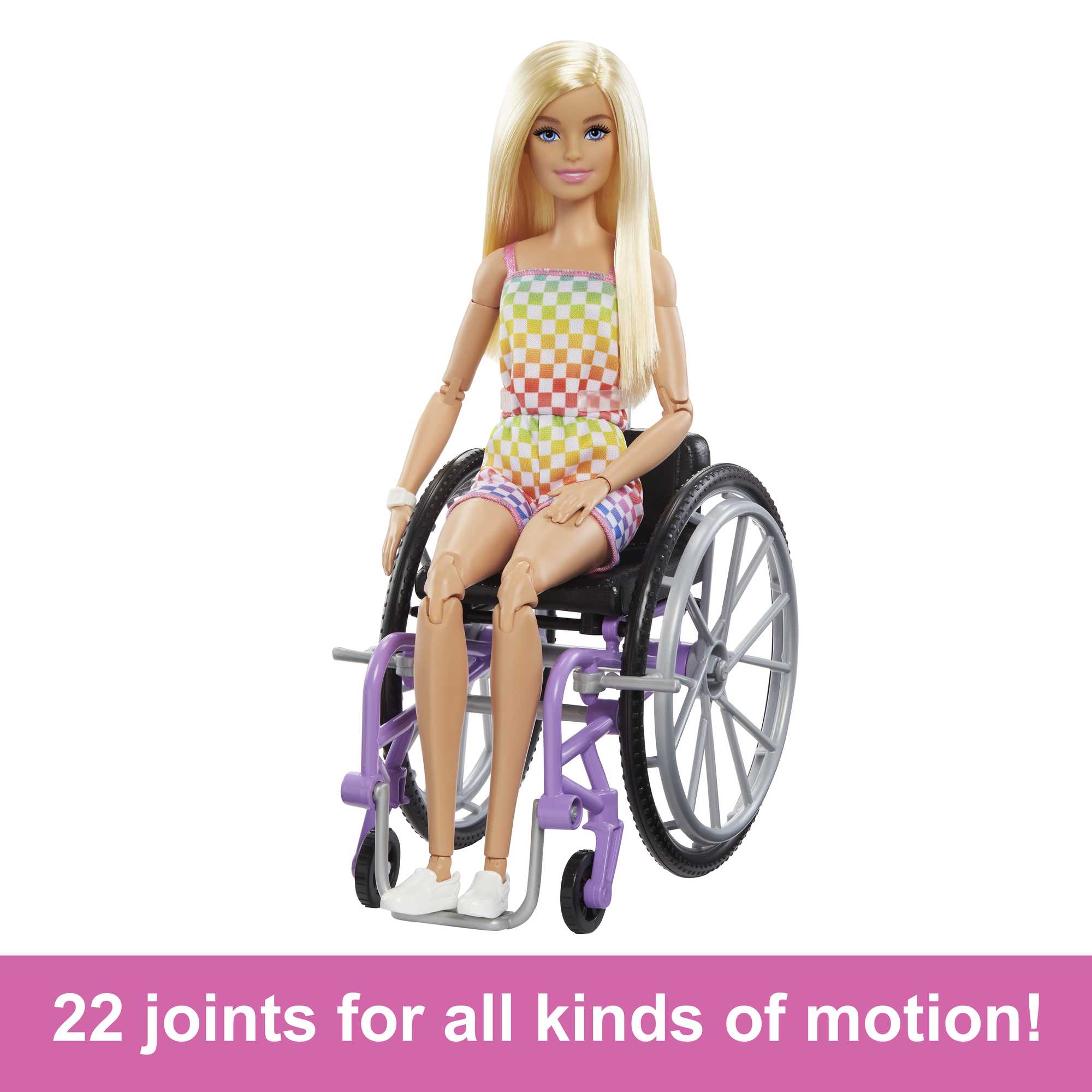 Barbie Doll With Wheelchair And Ramp. Blonde. Barbie Fashionistas - Image 4
