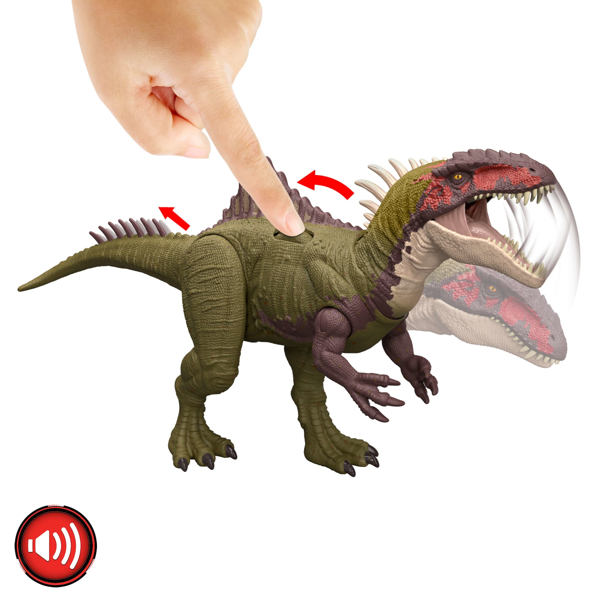 Jurassic World-Affrontement Féroce-Figurine Articulée Becklespinax - Image 4