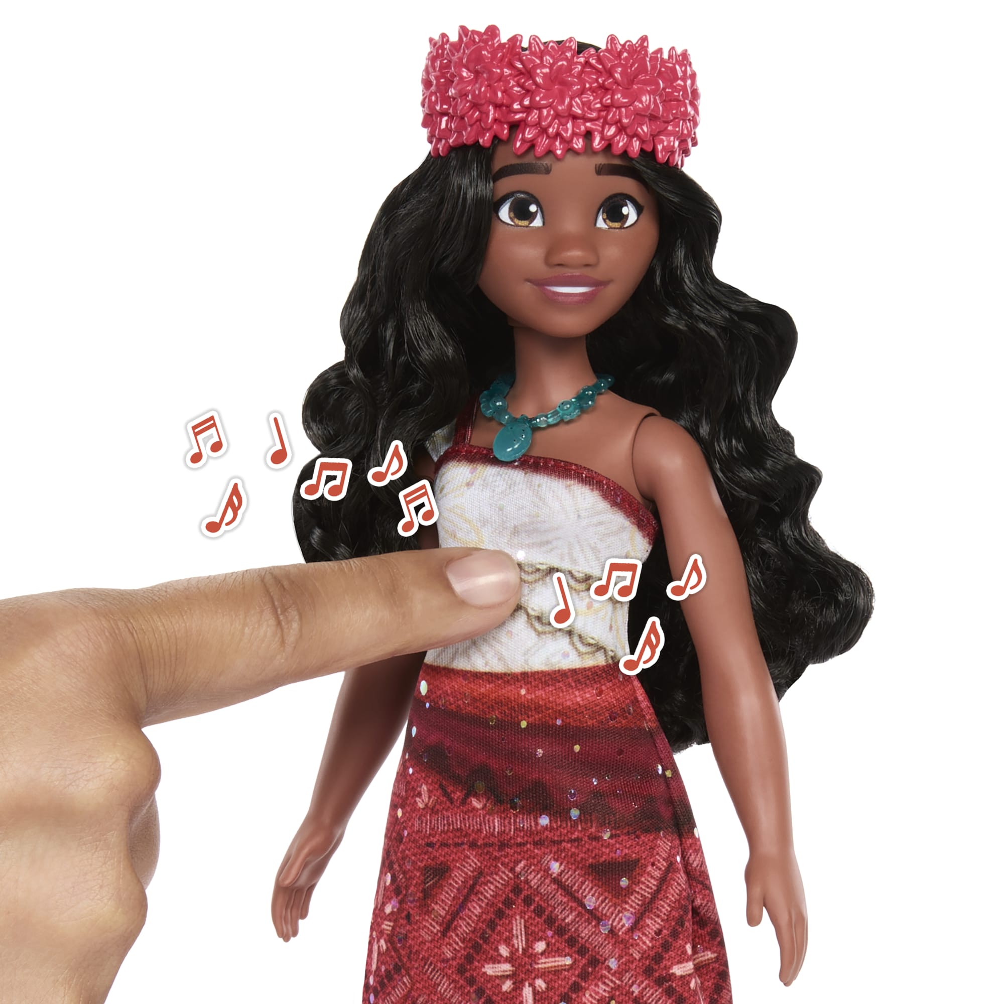 Disney Moana 2 Singing Adventure Moana Doll & Accessories. Sings We're Back in English - Image 3