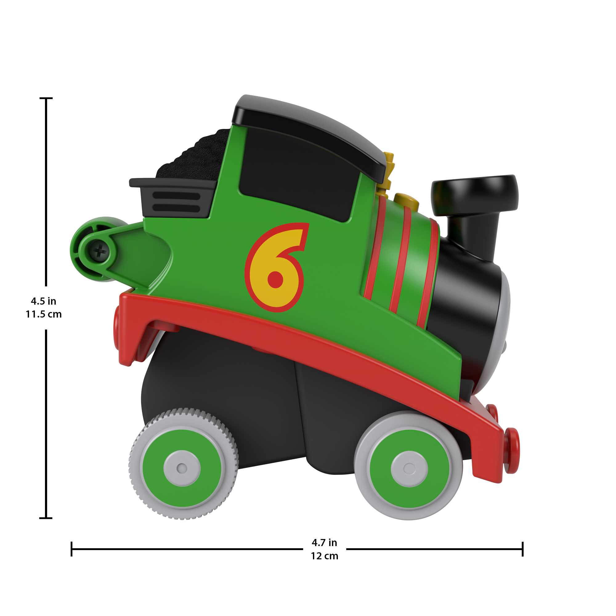 Fisher-Price Thomas & Friends Press 'n Go Stunt Engine Percy - Image 4