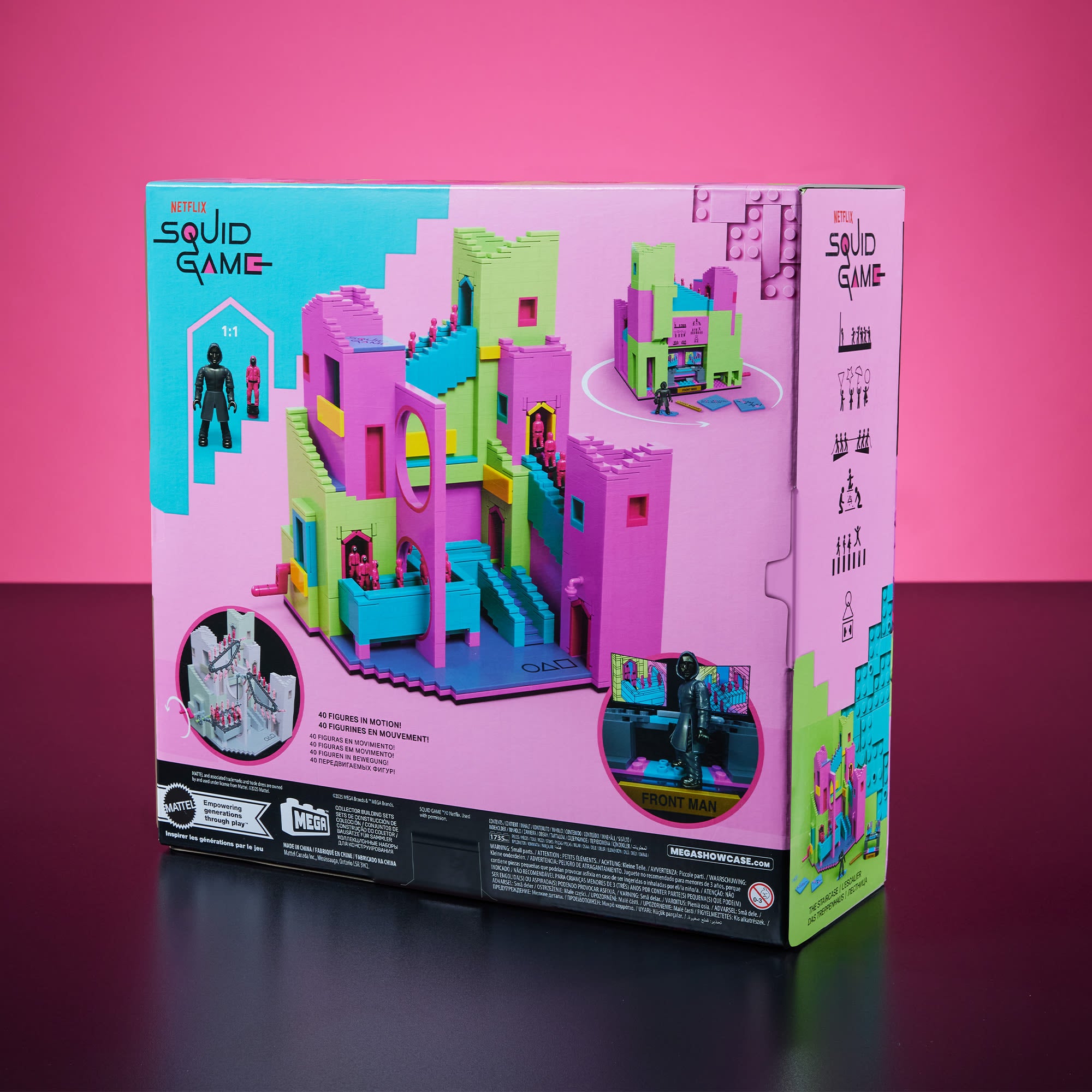 MEGA Squid Game Staircase Collector Building Set - Image 14
