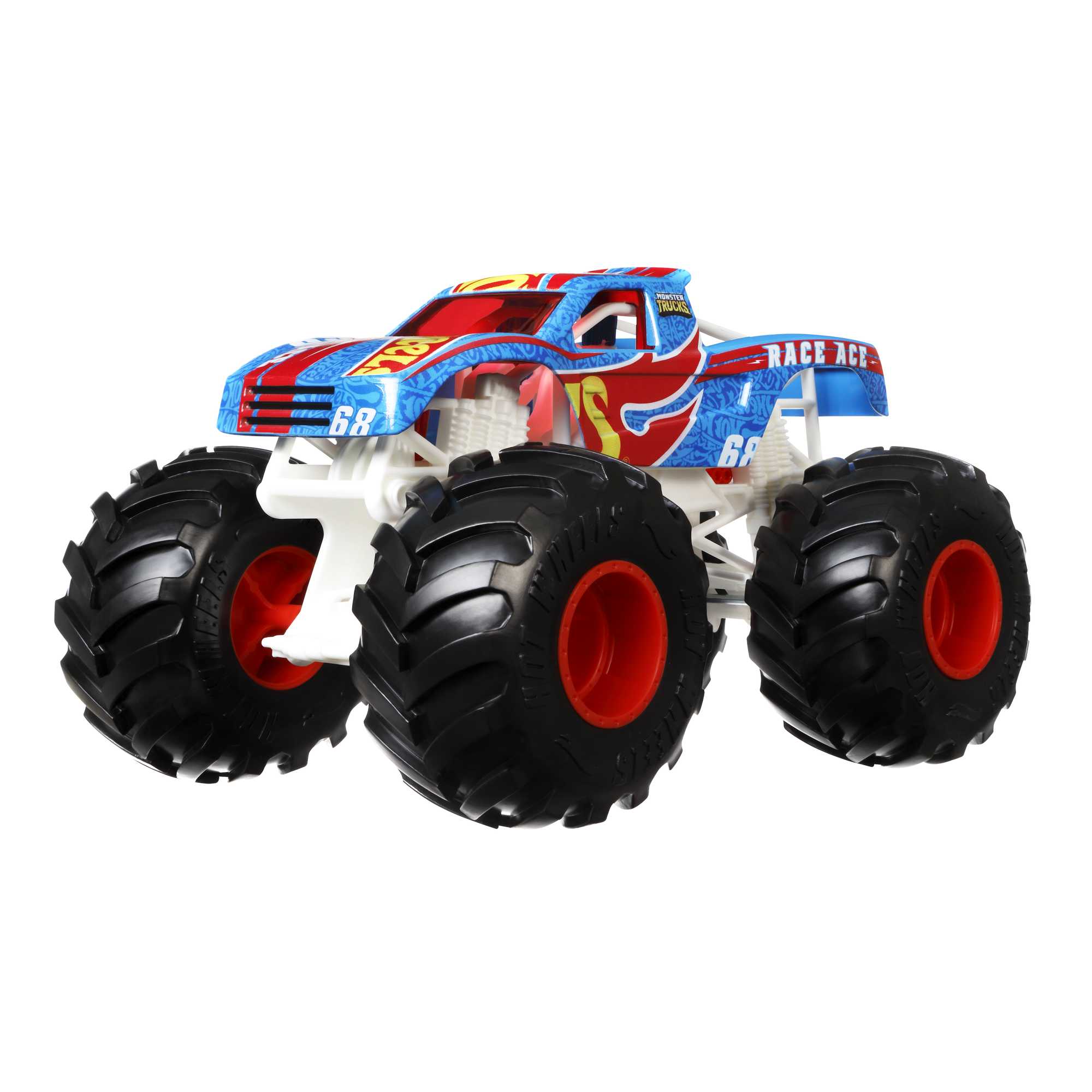 Hot Wheels Monster Trucks Vehículo de Juguete Race Ace Escala 1:24 - Image 2