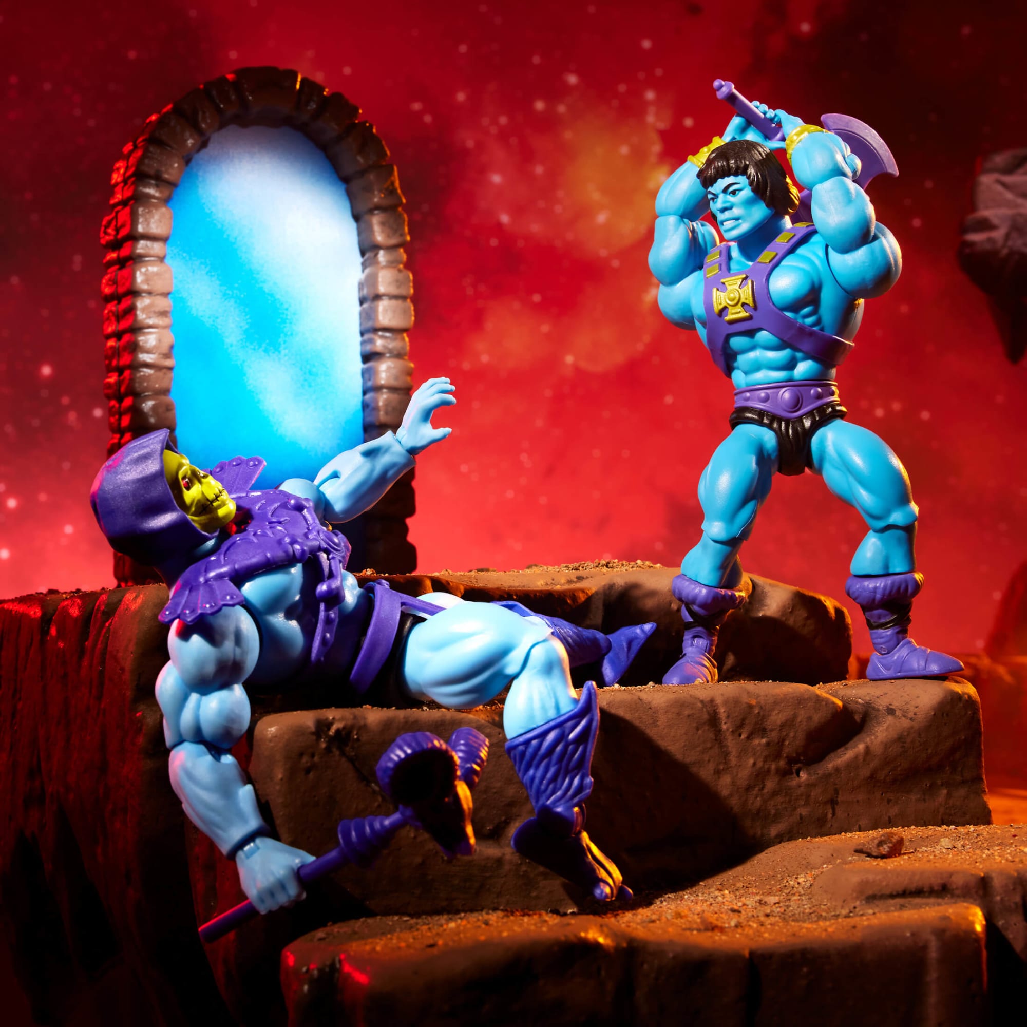 Masters of the Universe Origins He-Skeletor Figure - Image 2