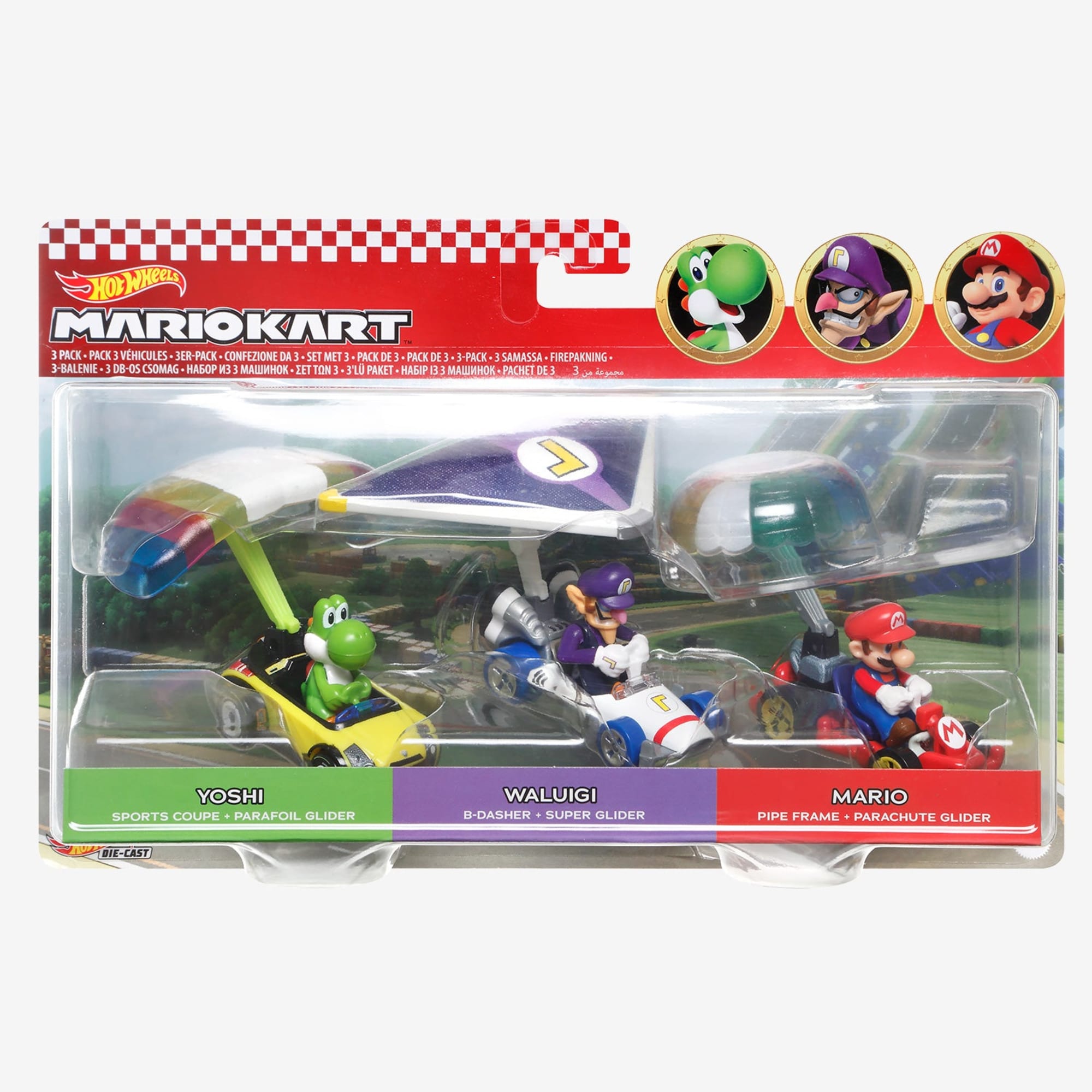 Hot Wheels Mario Kart Character Cars 3-Pack - Image 5