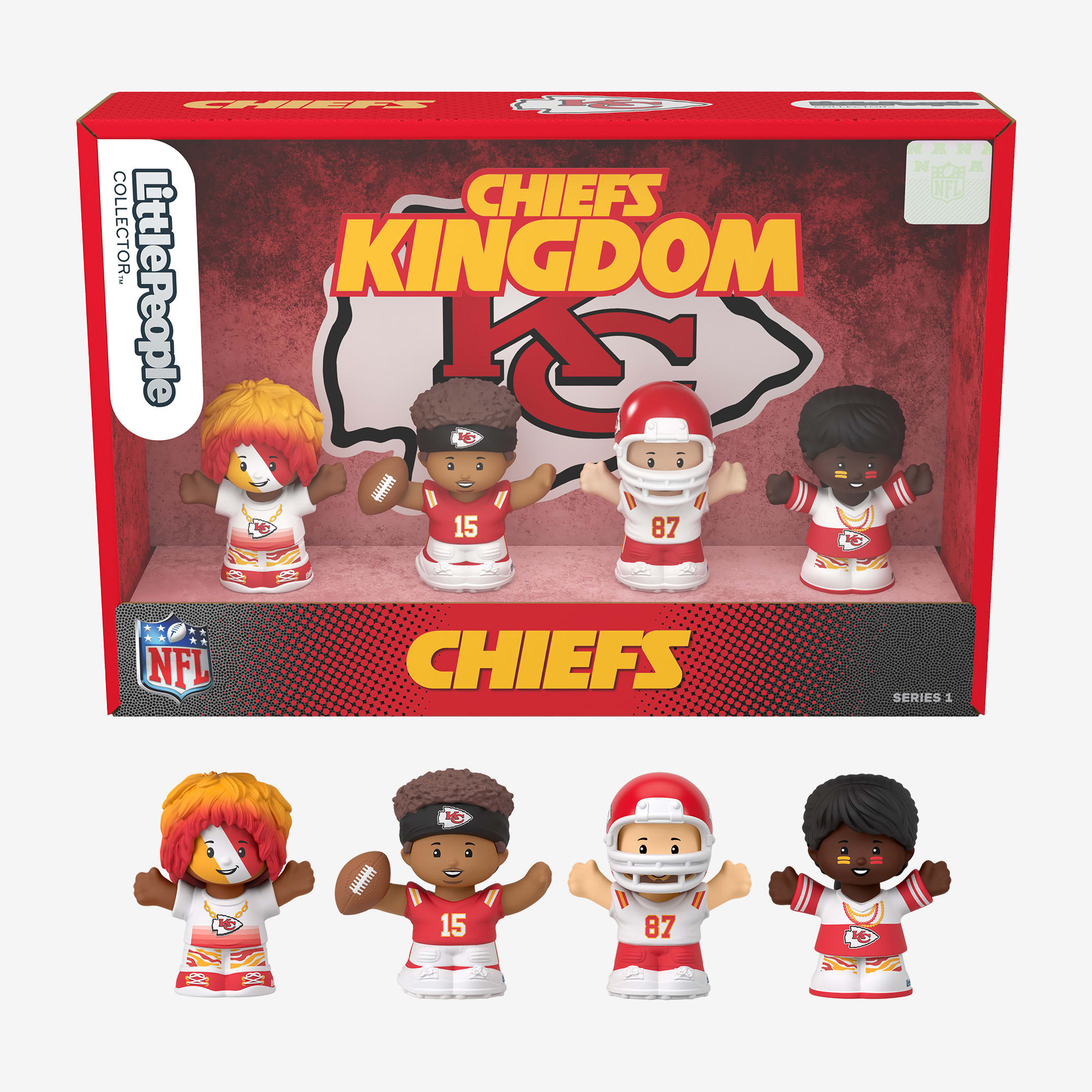 Little People Collector x NFL Kansas City Chiefs Set - Image 3
