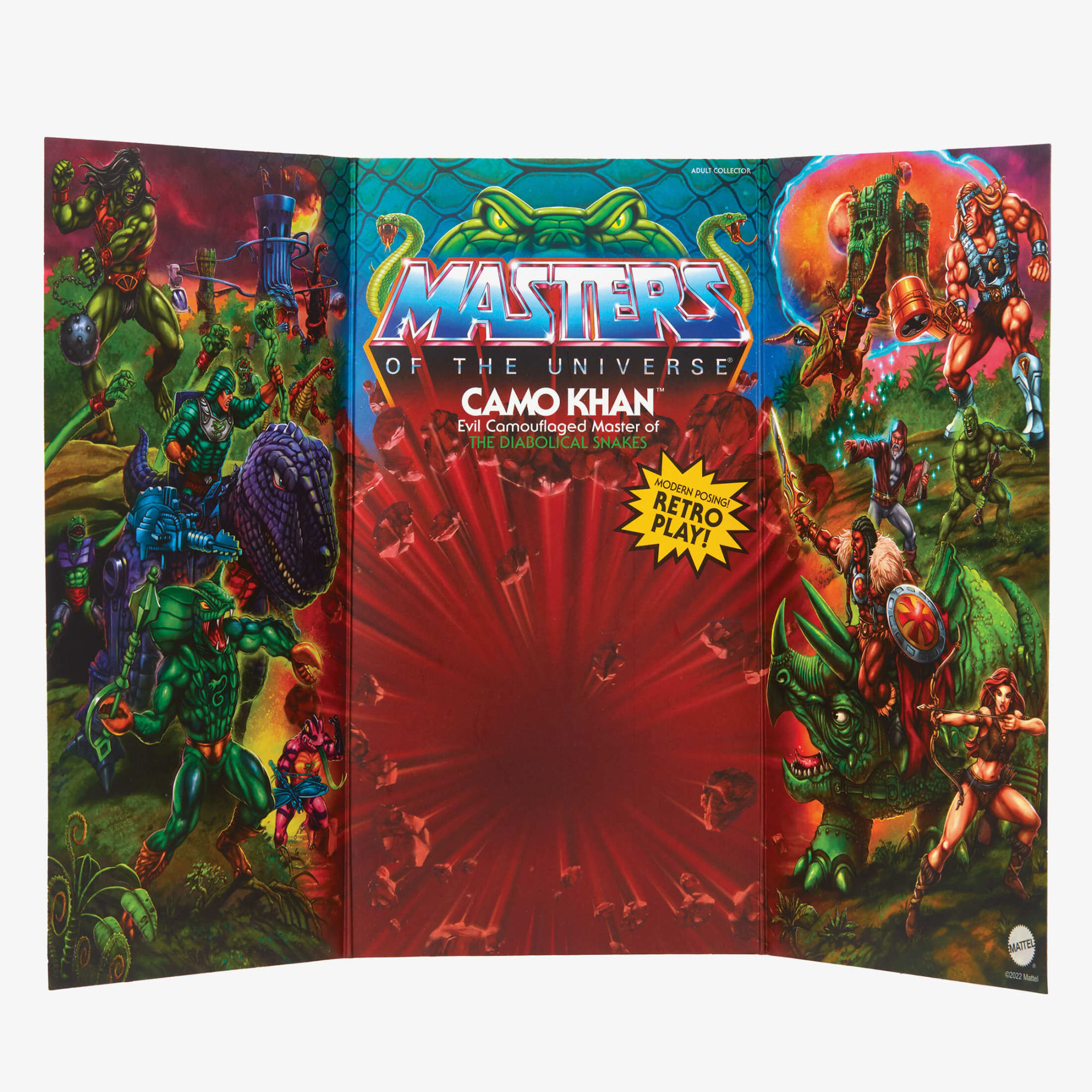 Masters of the Universe Camo Khan Action Figure - Image 7