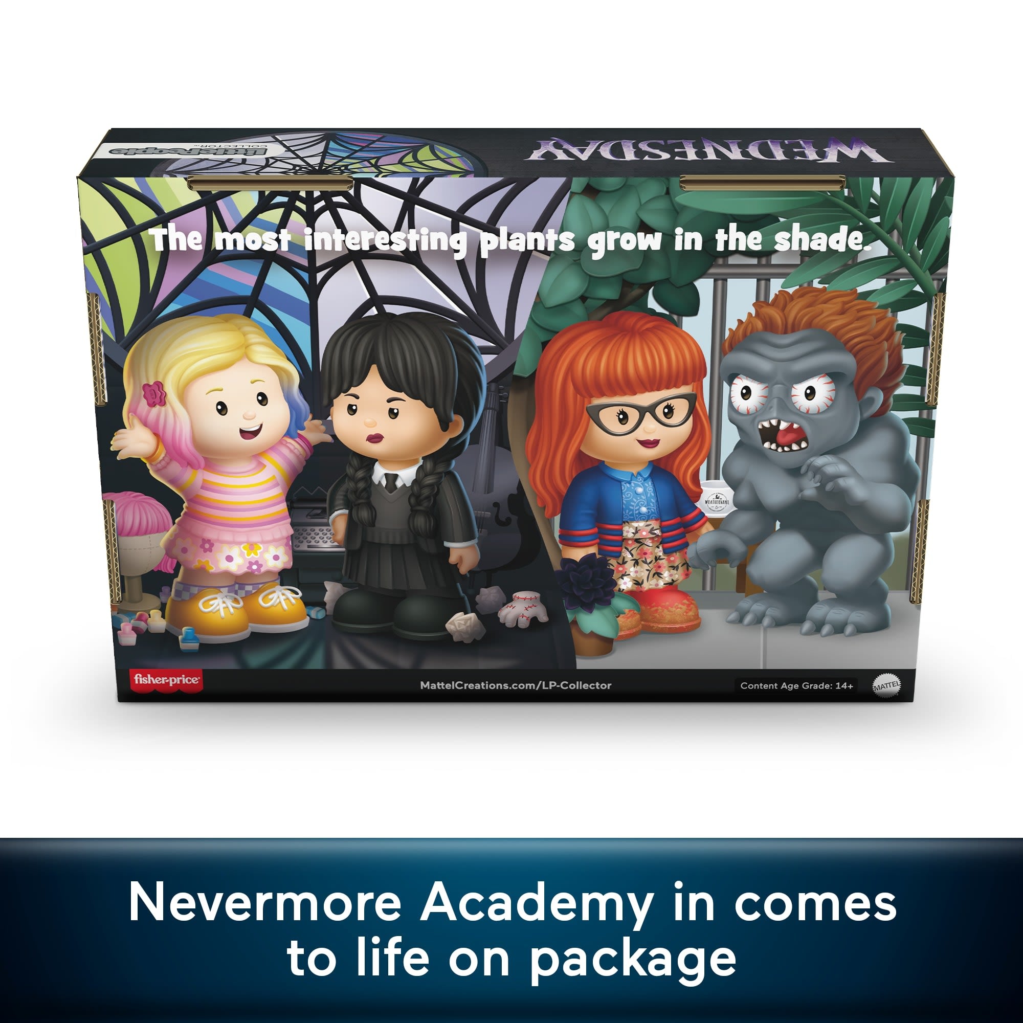 Little People Collector Wednesday Special Edition Set For Adults & Fans. 4 Figures - Image 4