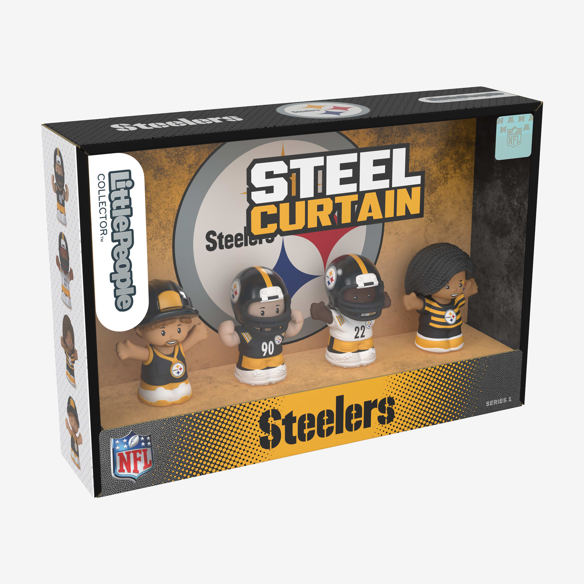 Little People Collector x NFL Pittsburgh Steelers Set - Image 10