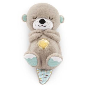 Fisher-Price Soothe 'n Snuggle Otter. Plush Baby Toy. Sound Machine With Breathing Motion