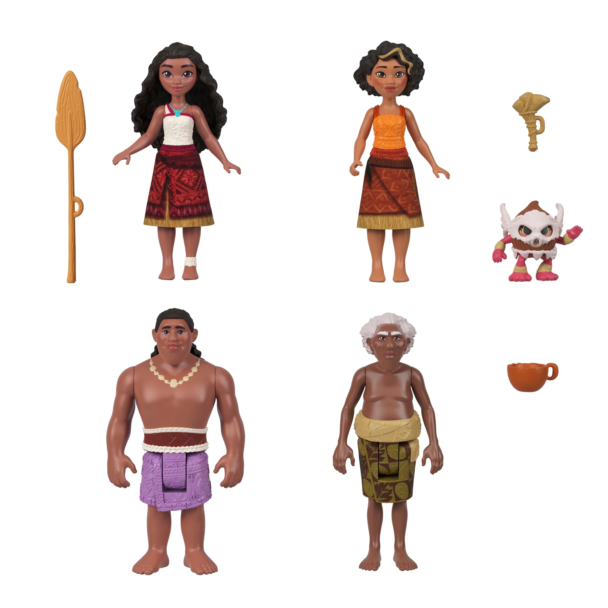 Disney Moana 2 Coffret de Jeu Équipage du Canoë de Moana - Image 4