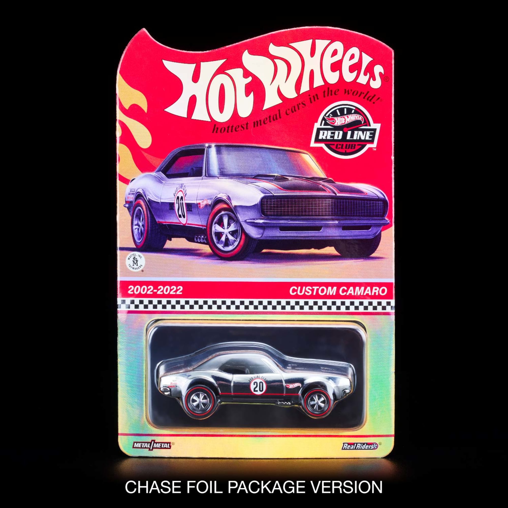Hot Wheels RLC EXCLUSIVE CUSTOM CAMARO - RLC 20th ANNIVERSARY - Image 3