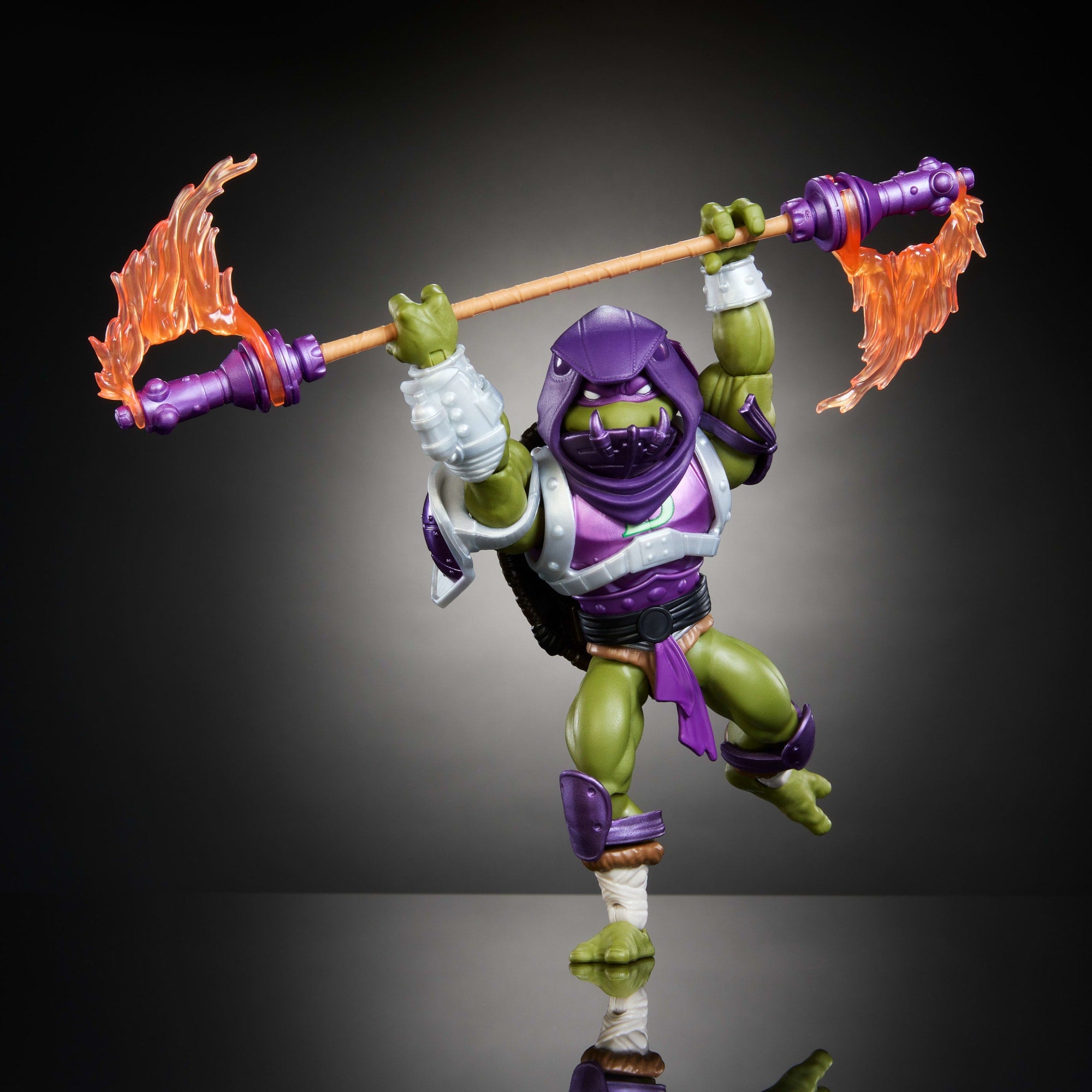 Masters of the Universe Turtles of Grayskull Figura de Acción Donatello de 5.5 pulgadas - Image 5