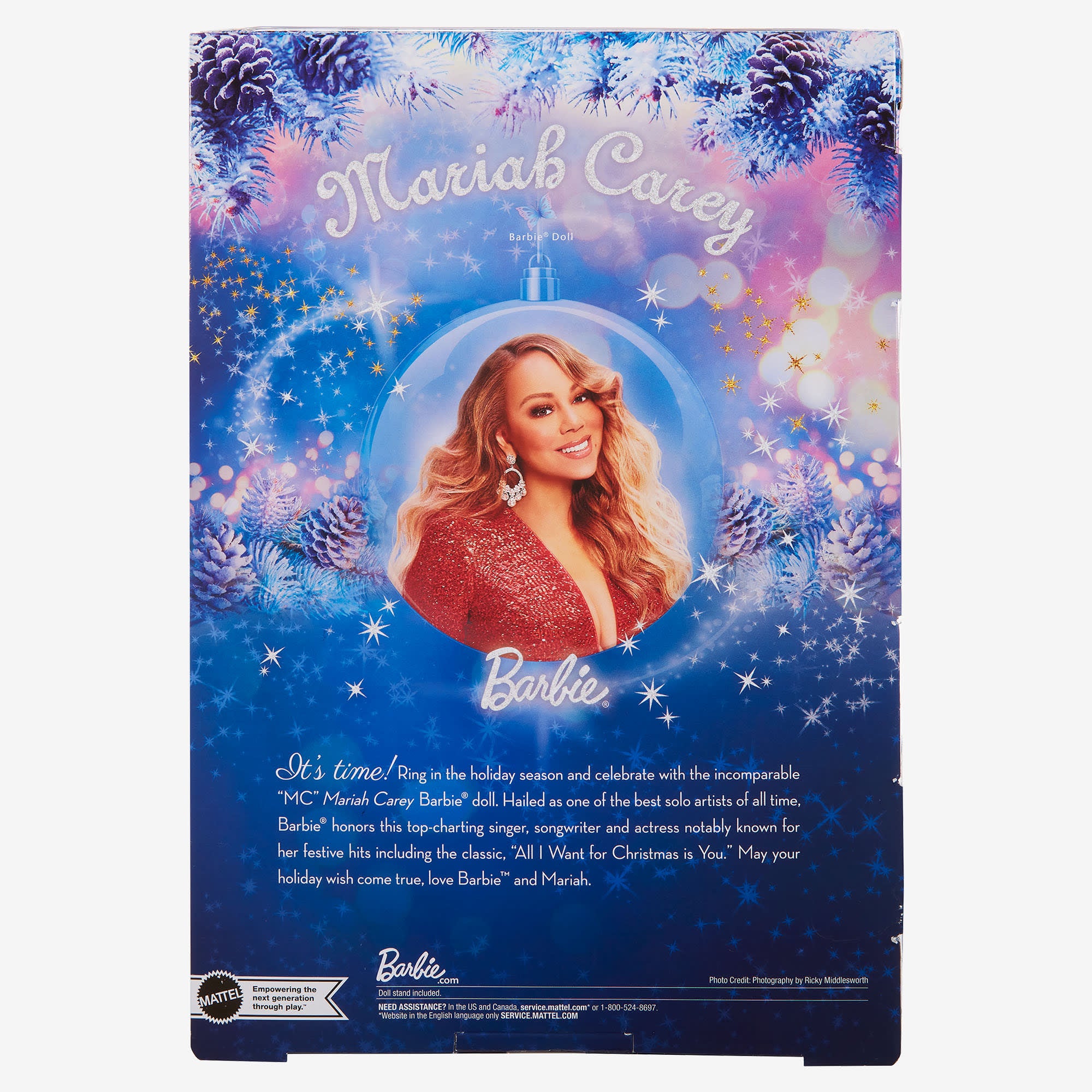 Barbie x Mariah Carey Holiday Celebration Doll - Image 19