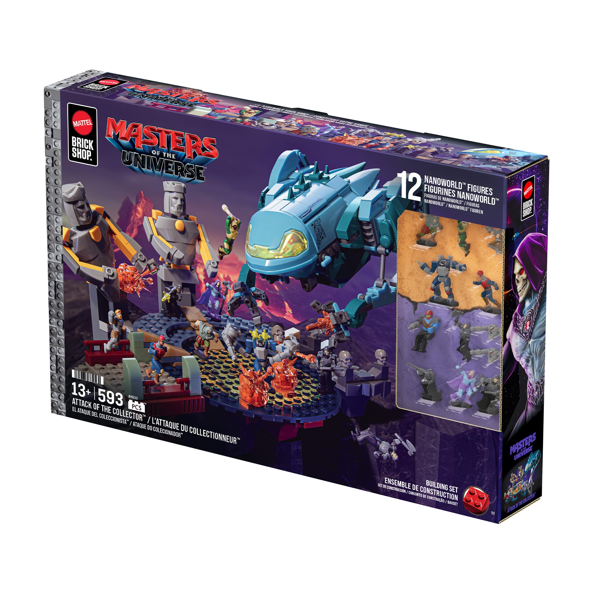 Mattel Brick Shop Masters of the Universe Attack of the Collector Building Set - Image 10