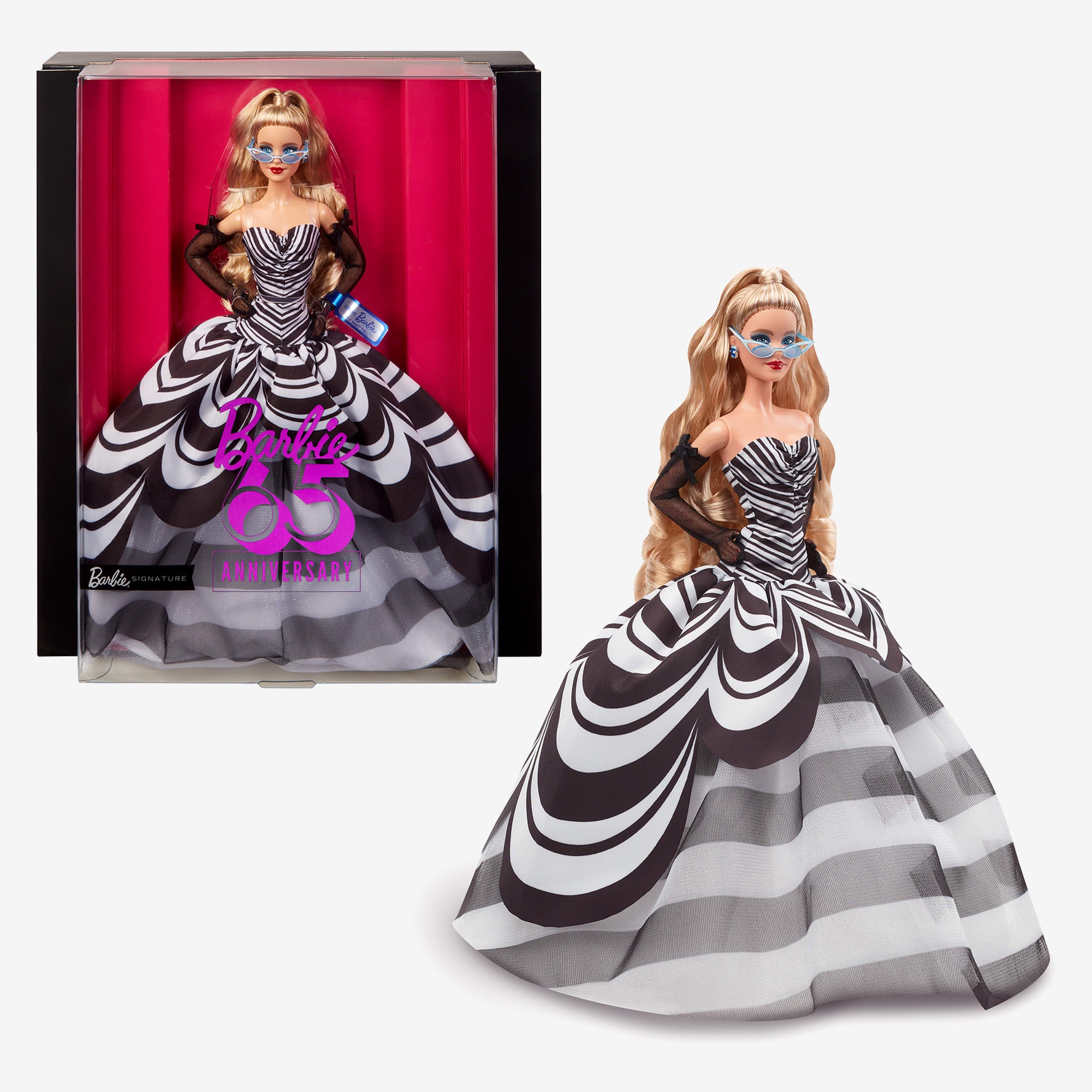 Barbie 65th Anniversary Doll With Blonde Hair - Image 7