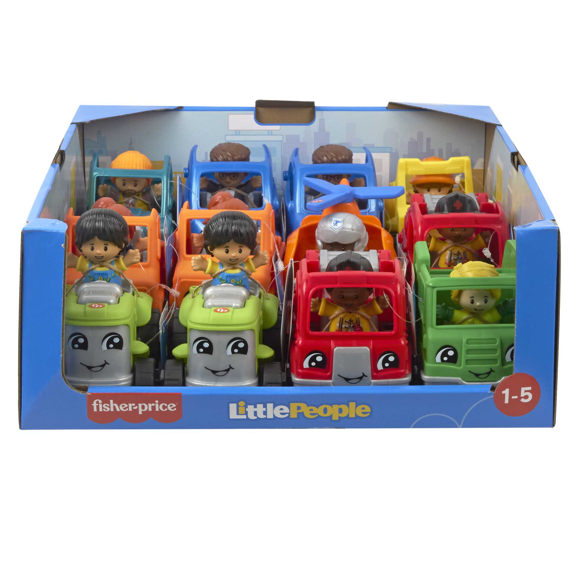 Fisher-Price Little People Toy Vehicle & Figure Set Collection For Toddlers. Style May Vary