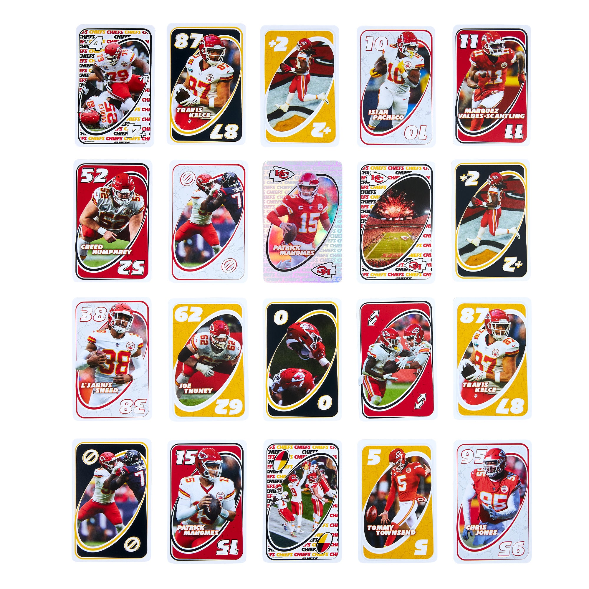 UNO Fandom NFL Kansas City Chiefs Game Deck - Image 4