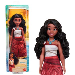 Disney Moana 2 Moana Fashion Doll With 2 Accessories & Removable Outfit. Inspired By The Movie