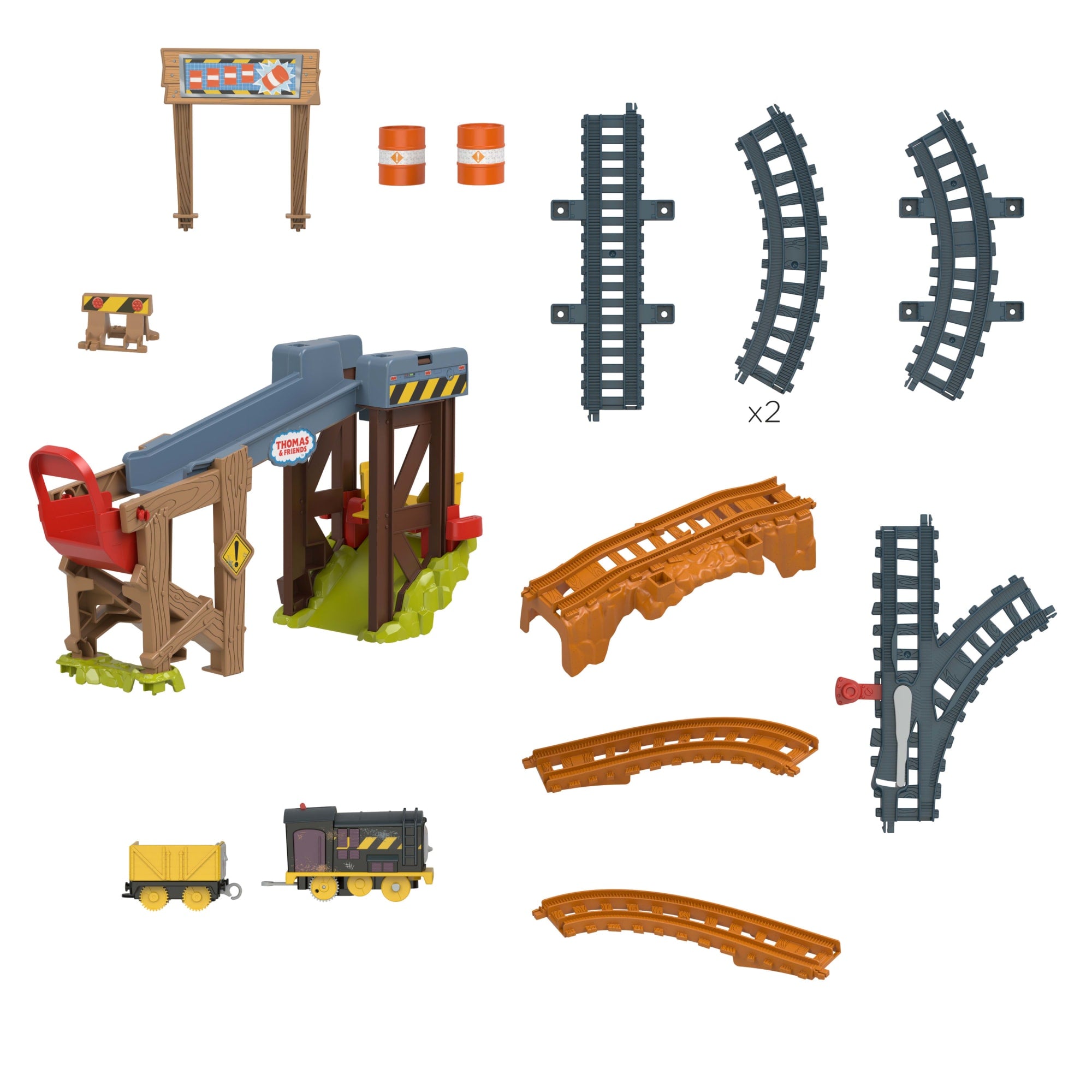 Fpthomas et ses Amis Coffret de Construction Diesel Soulève et Charge - Image 5