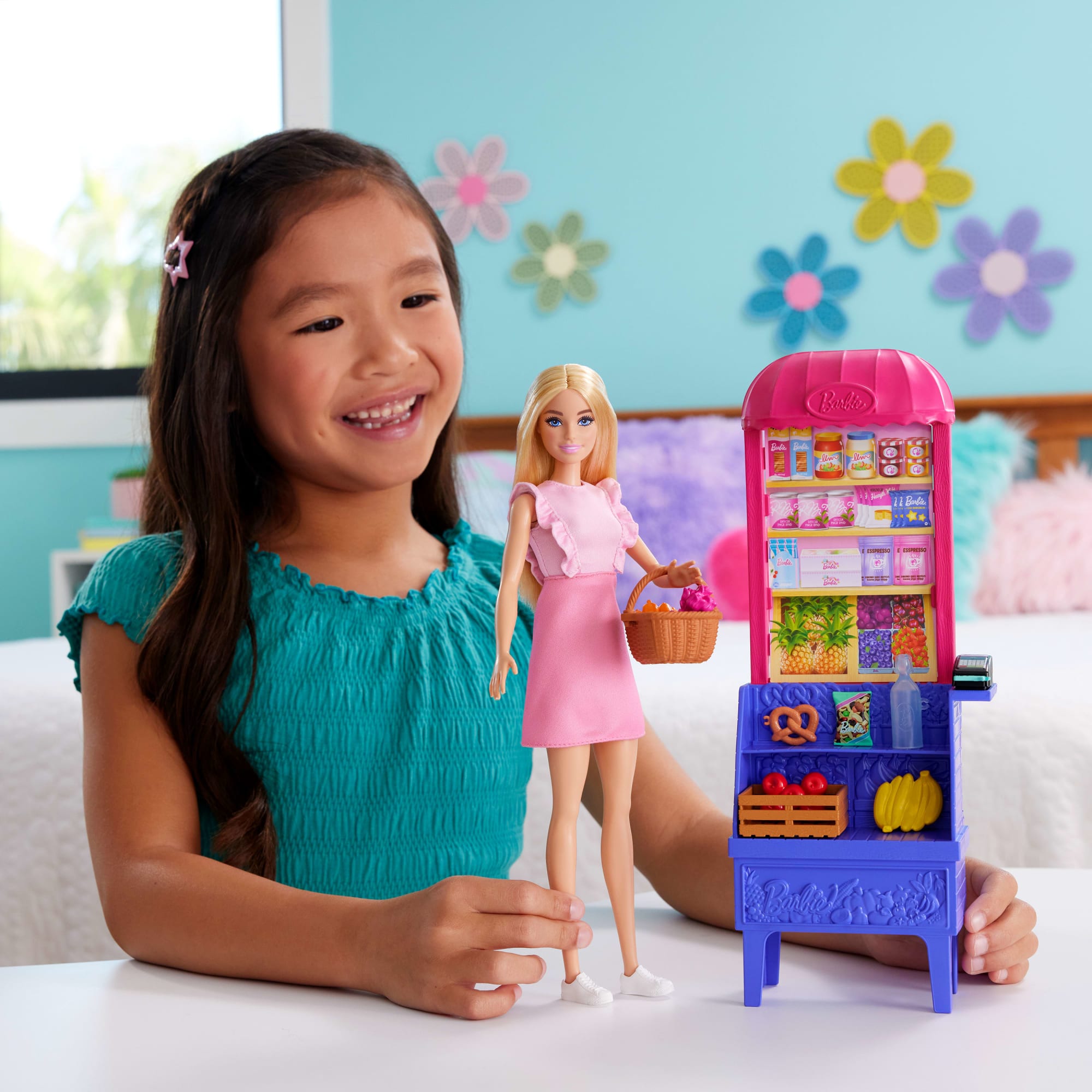 Barbie Receta de la amistad de Teresa Set de Juego Set de Supermercado - Image 2