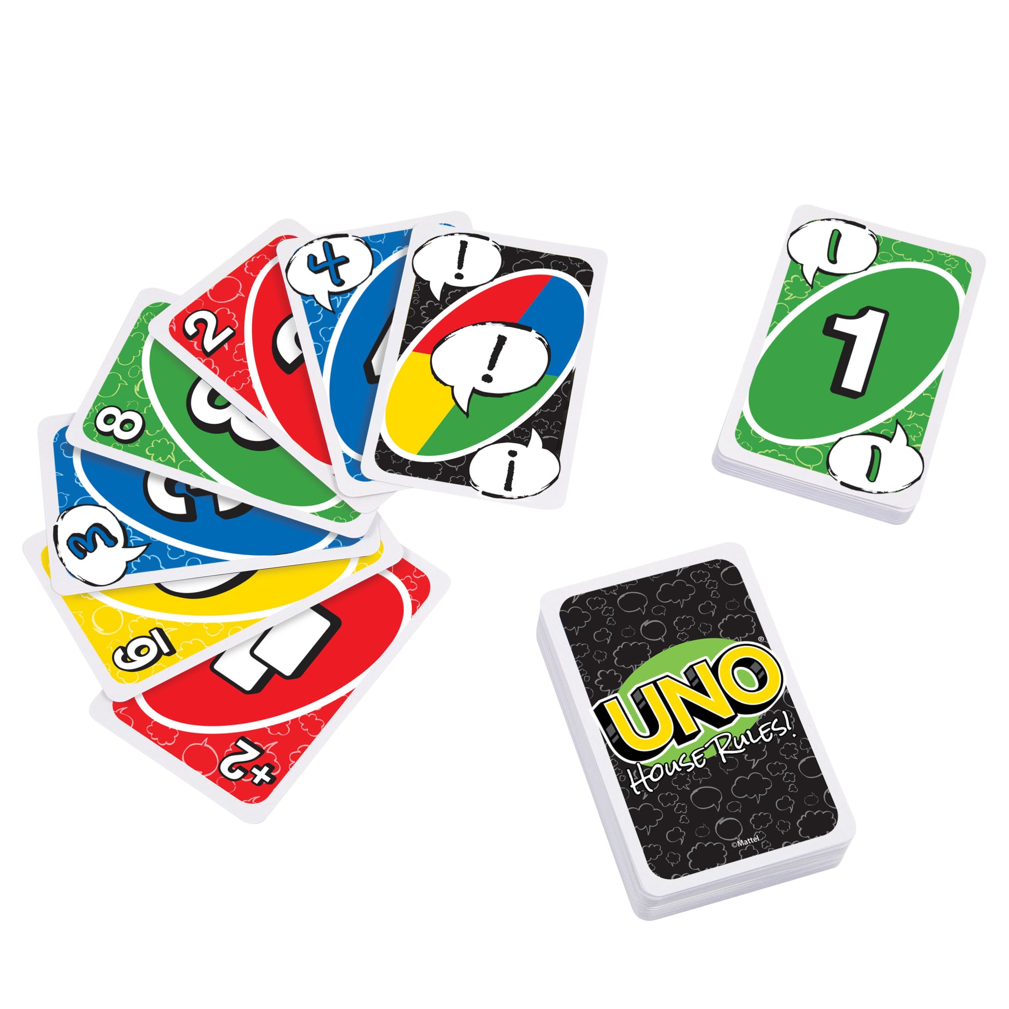 UNO House Rules Card Game For Adult. Family & Game Night - Image 3
